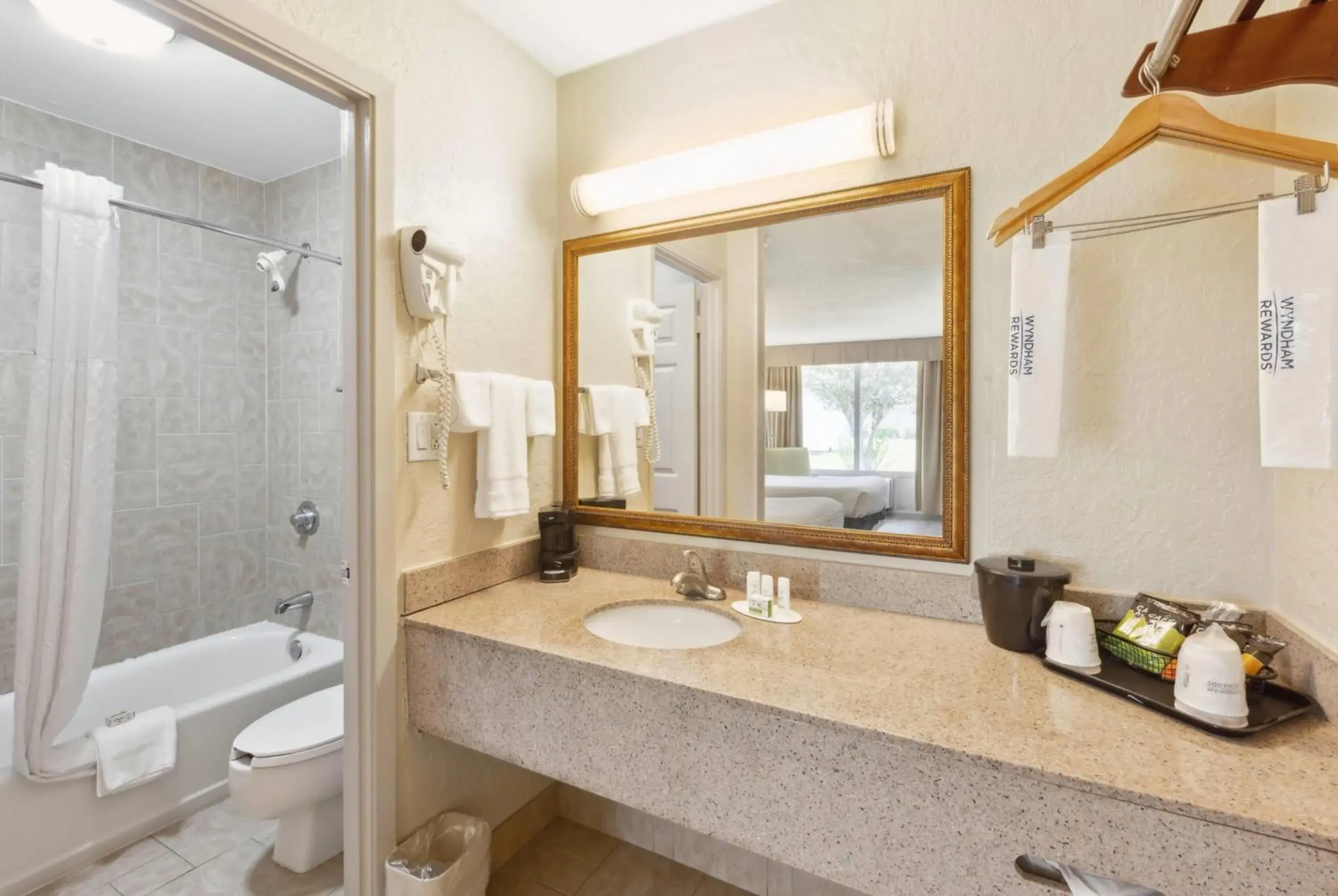 Bathroom in Ramada by Wyndham Houma Bathroom in Ramada by Wyndham Houma
