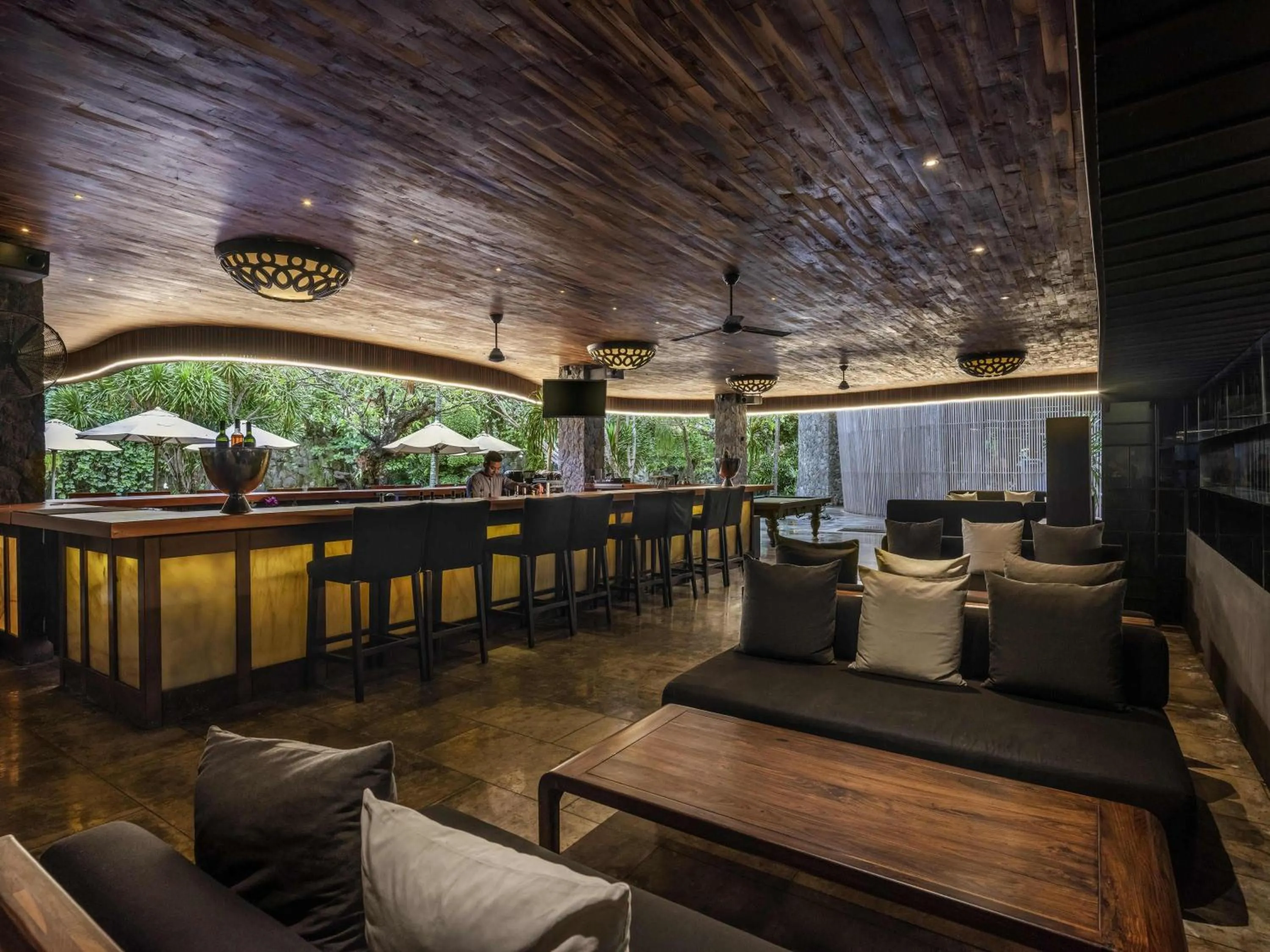 Lounge or bar in Peppers Seminyak
