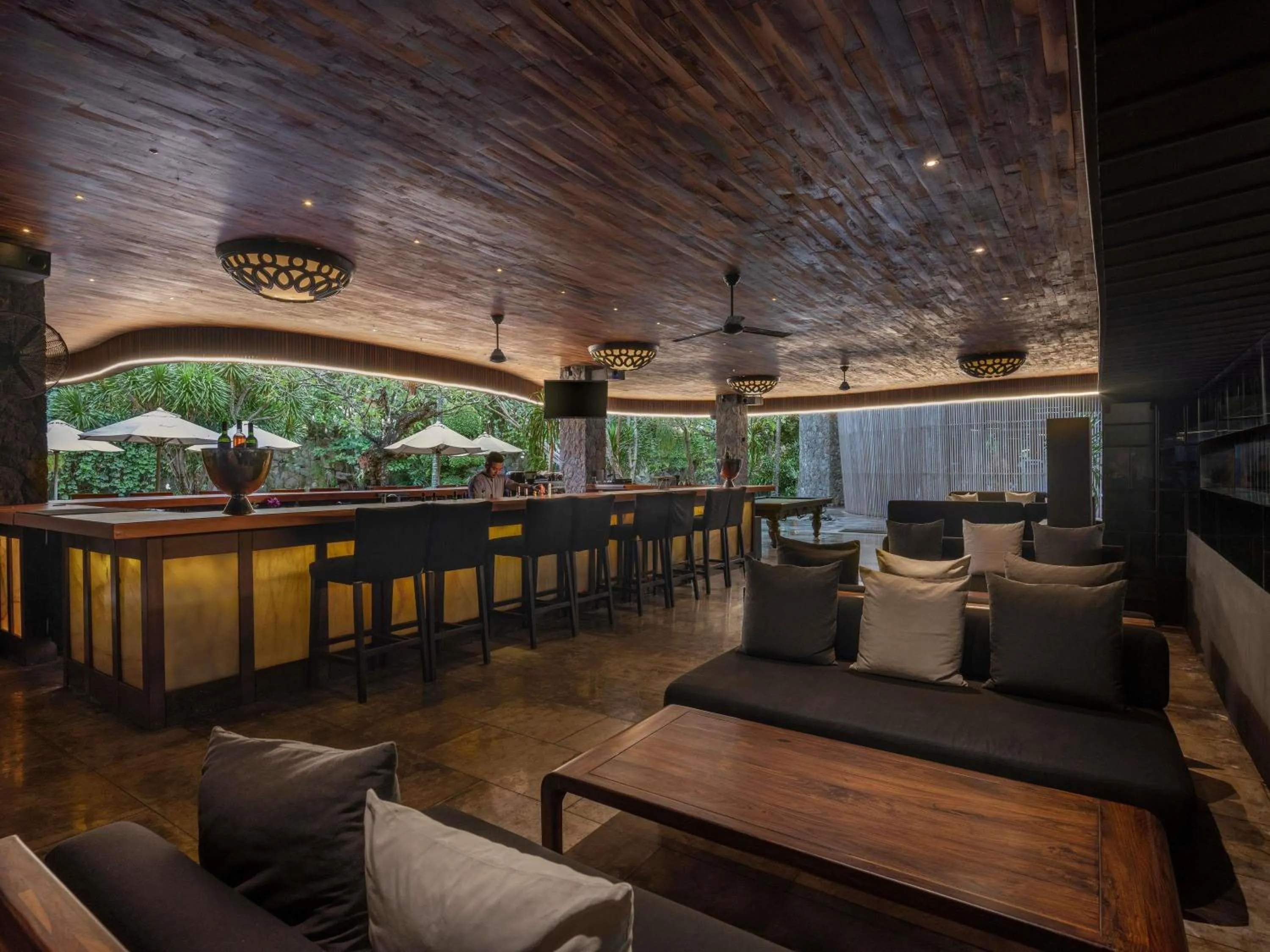 Lounge or bar in Peppers Seminyak