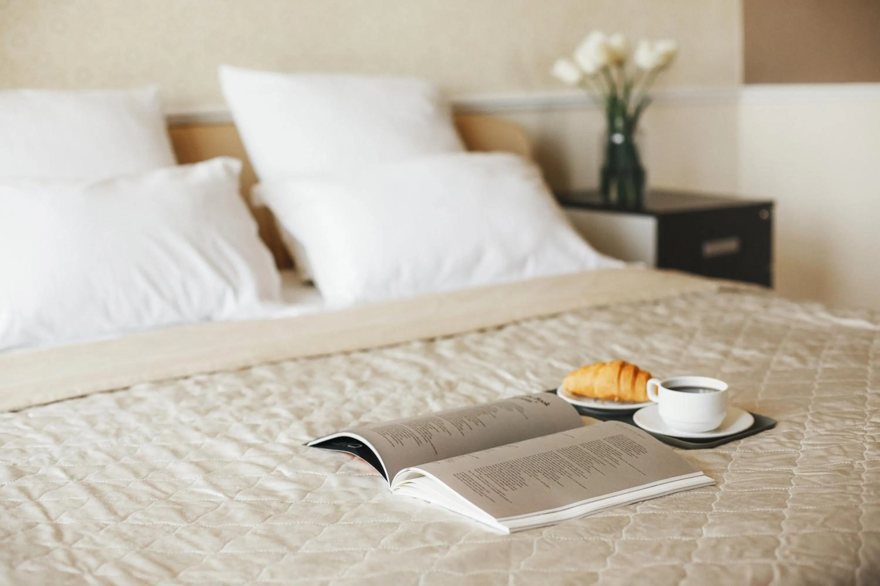 Bed in Ark Palace Hotel & SPA