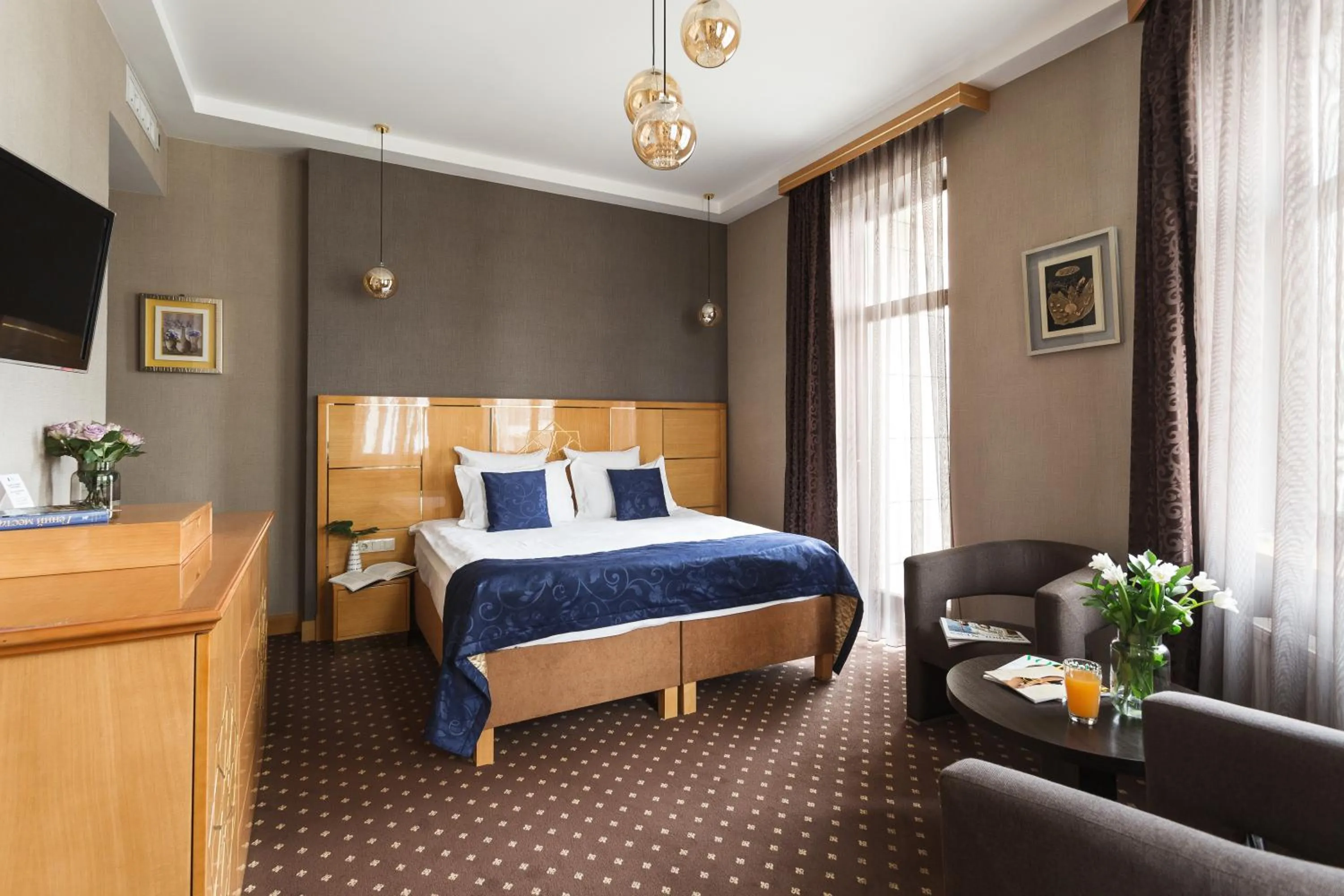 Bed in Ark Palace Hotel & SPA