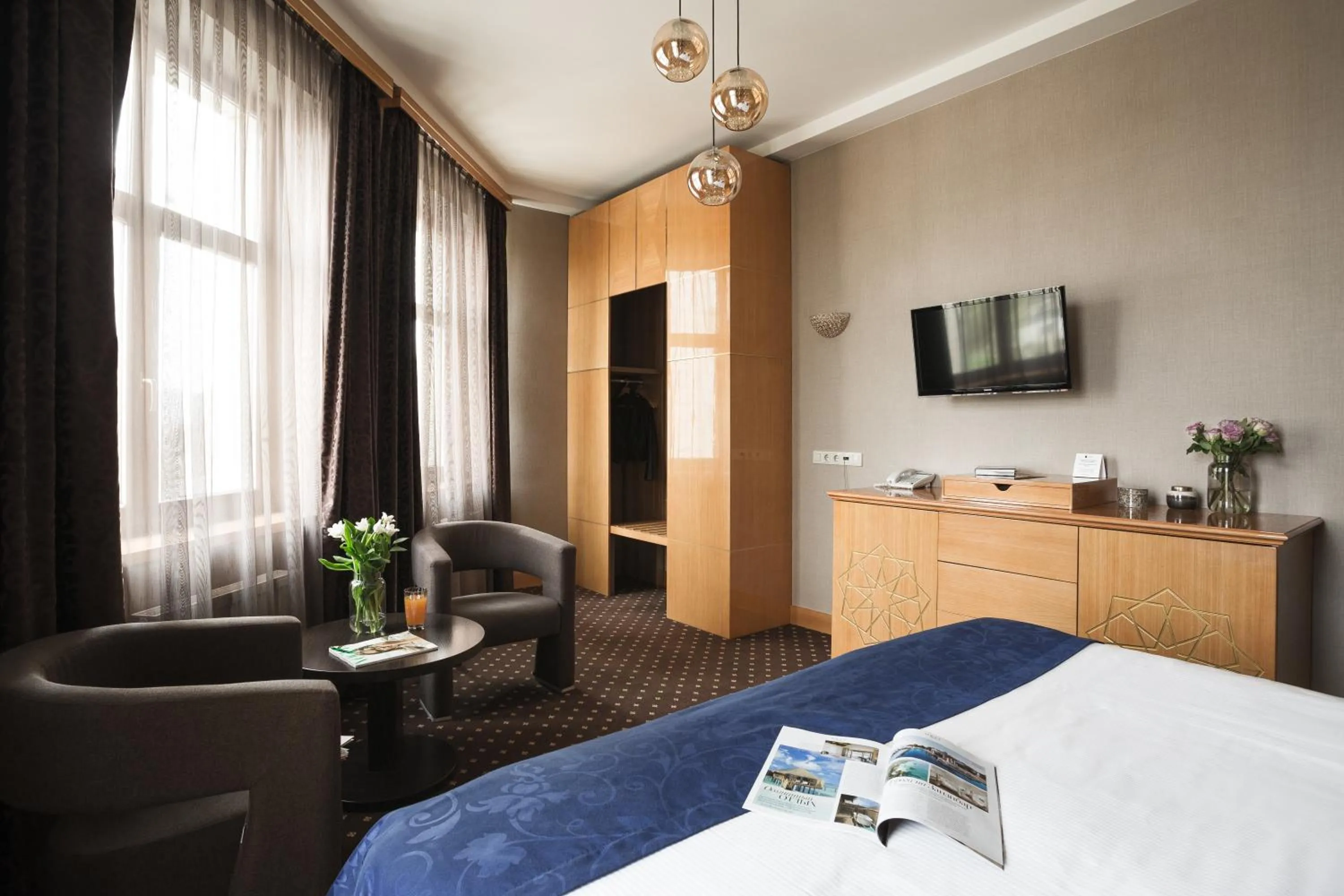 Bed in Ark Palace Hotel & SPA