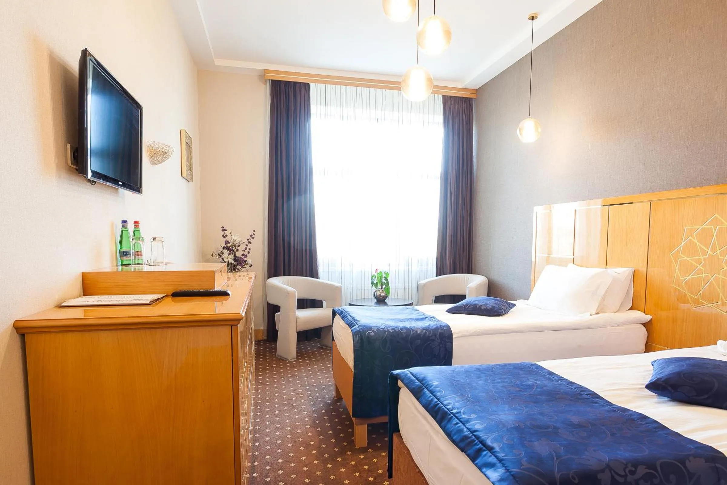 Bed in Ark Palace Hotel & SPA