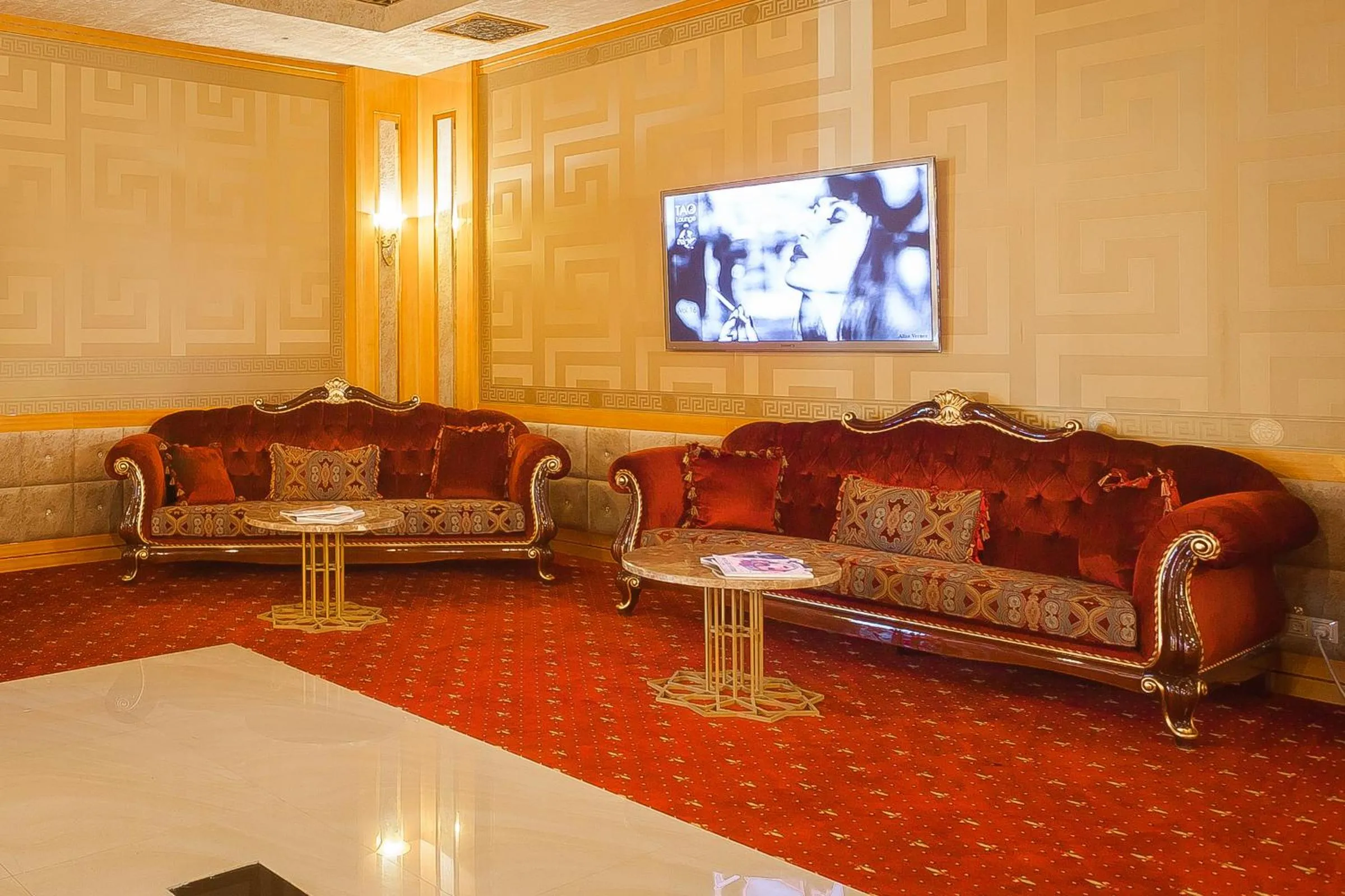 Communal lounge/ TV room in Ark Palace Hotel & SPA