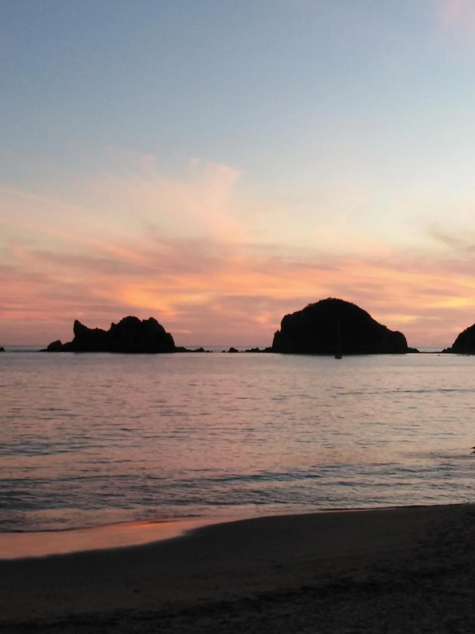 Sunset in Bungalows Las Hamacas