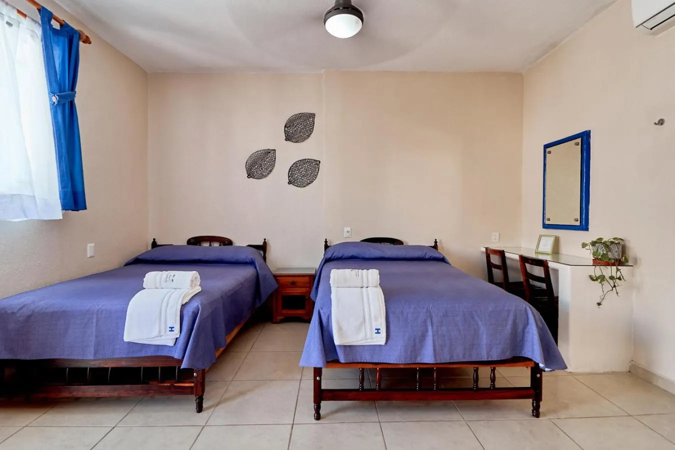 Bed in Bungalows Las Hamacas