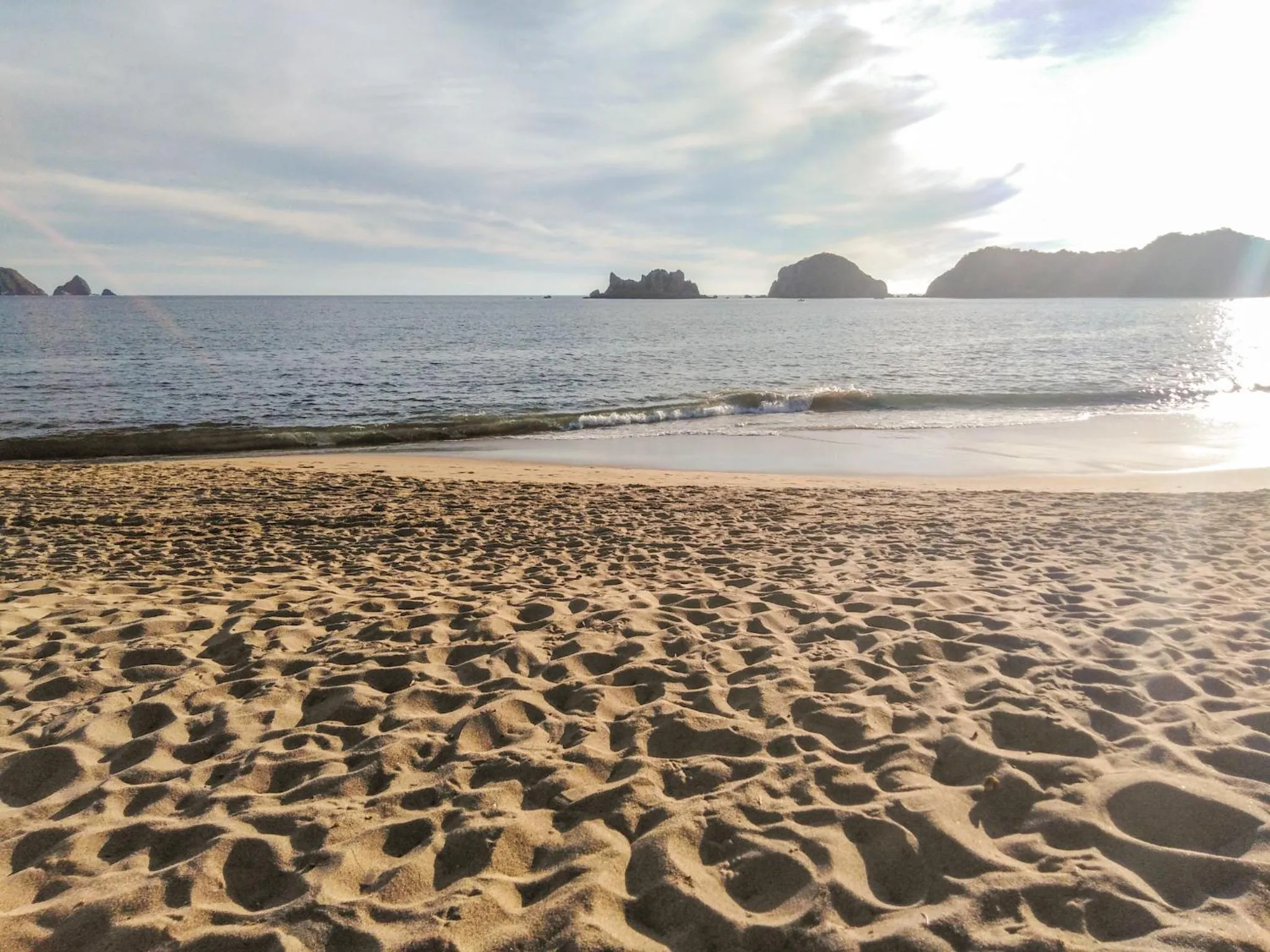 Natural landscape in Bungalows Las Hamacas