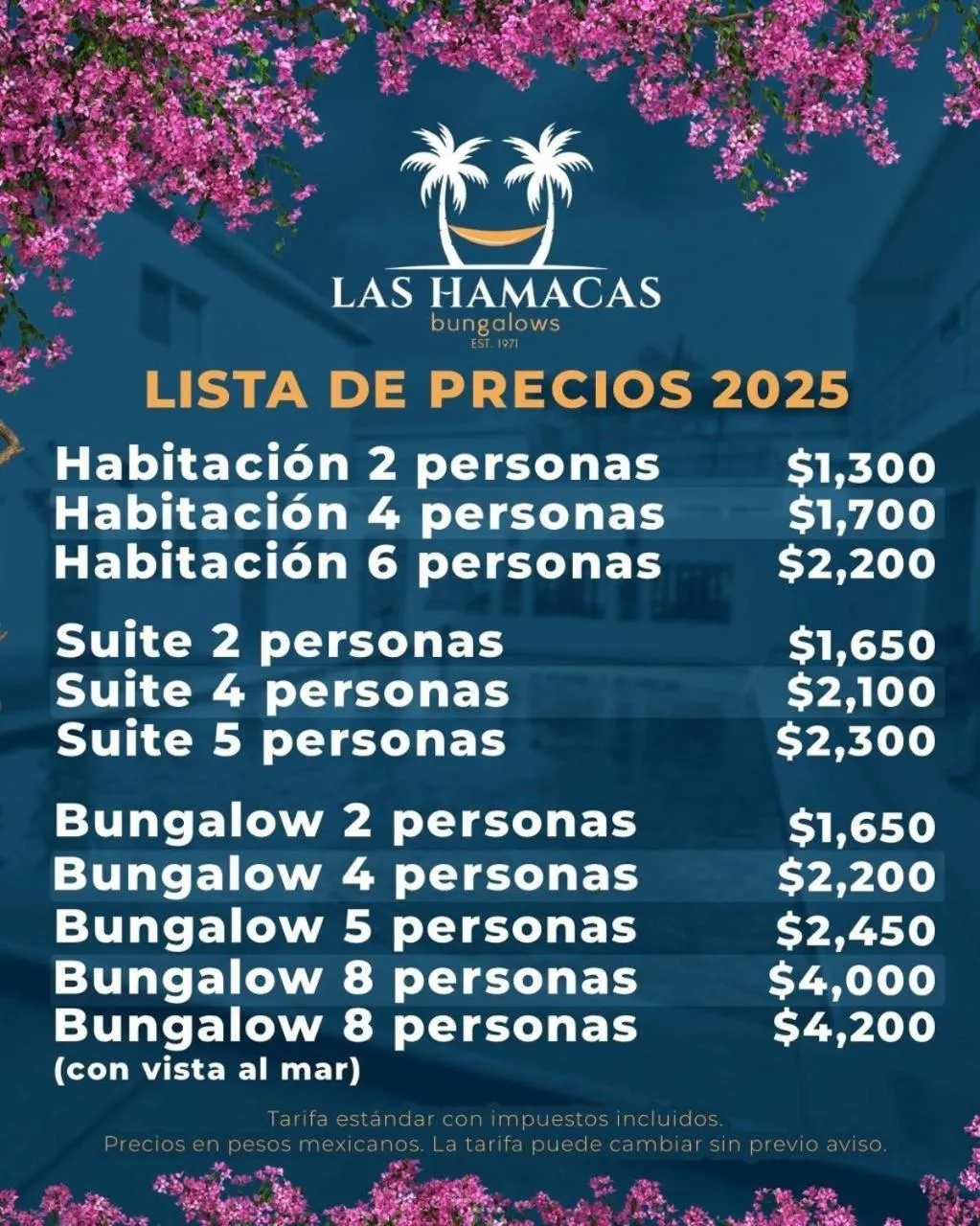 Bungalows Las Hamacas