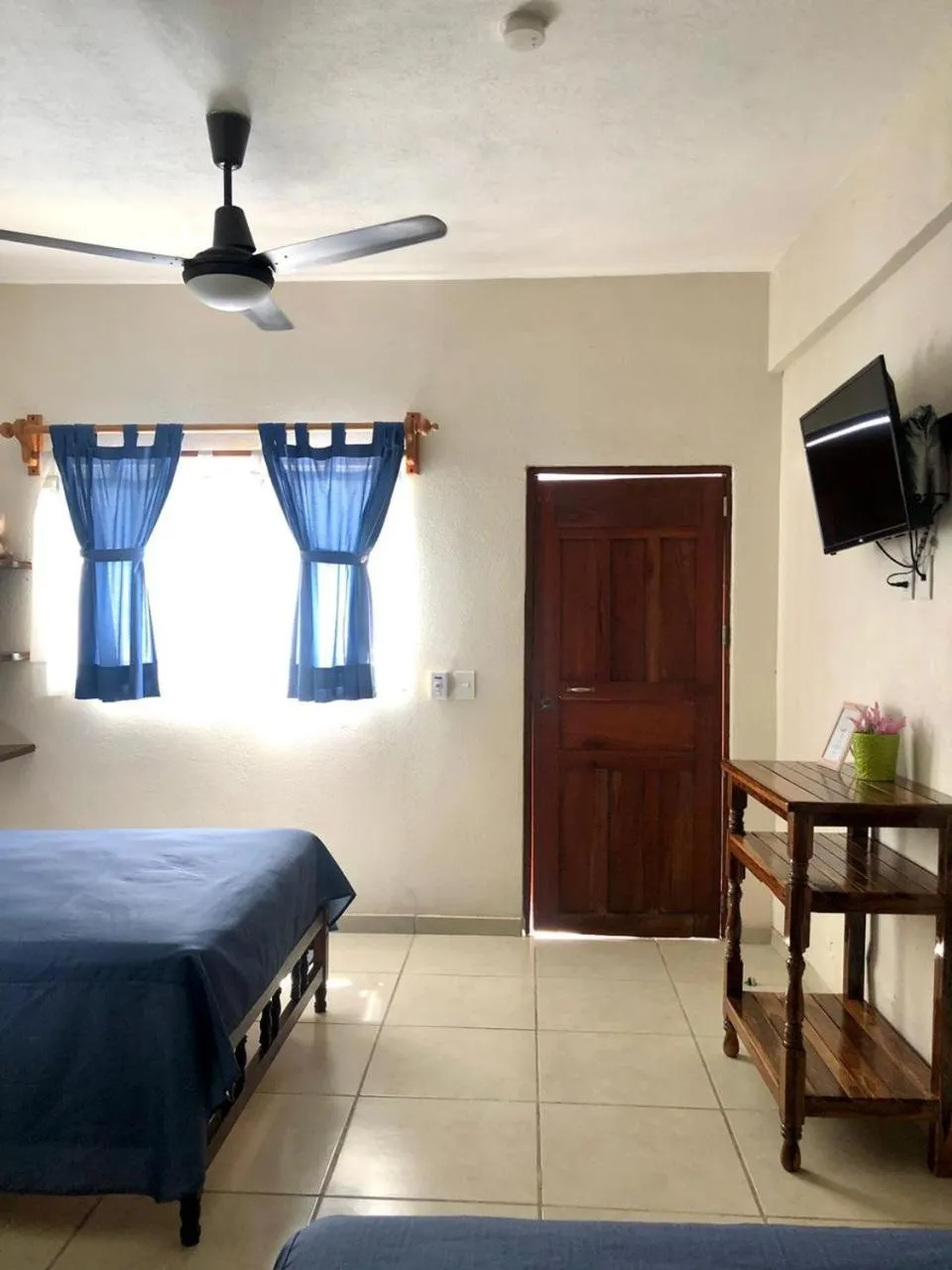 Bed in Bungalows Las Hamacas