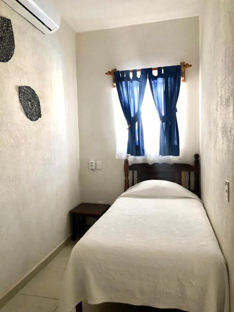 Bed in Bungalows Las Hamacas