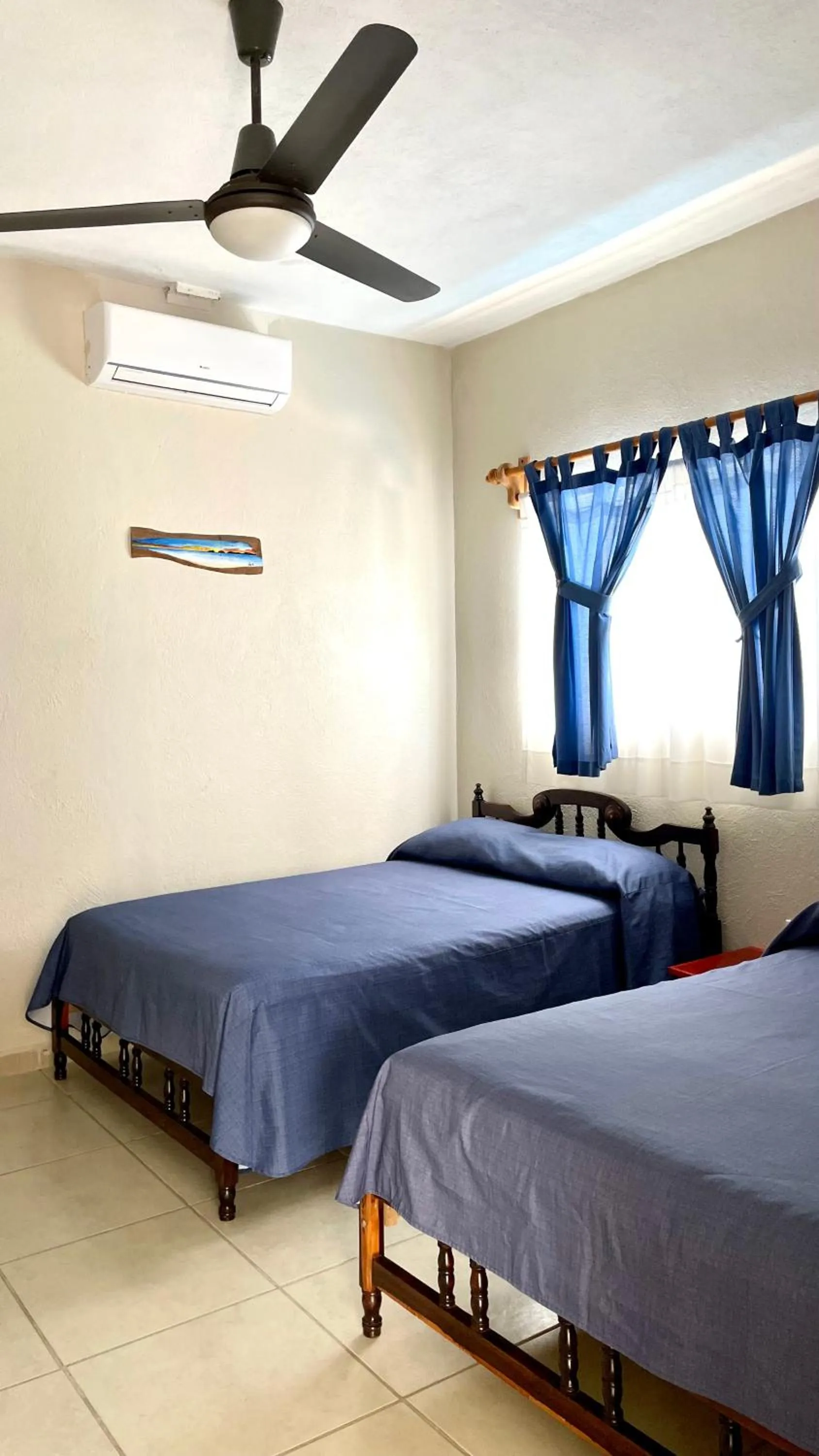 Bed in Bungalows Las Hamacas