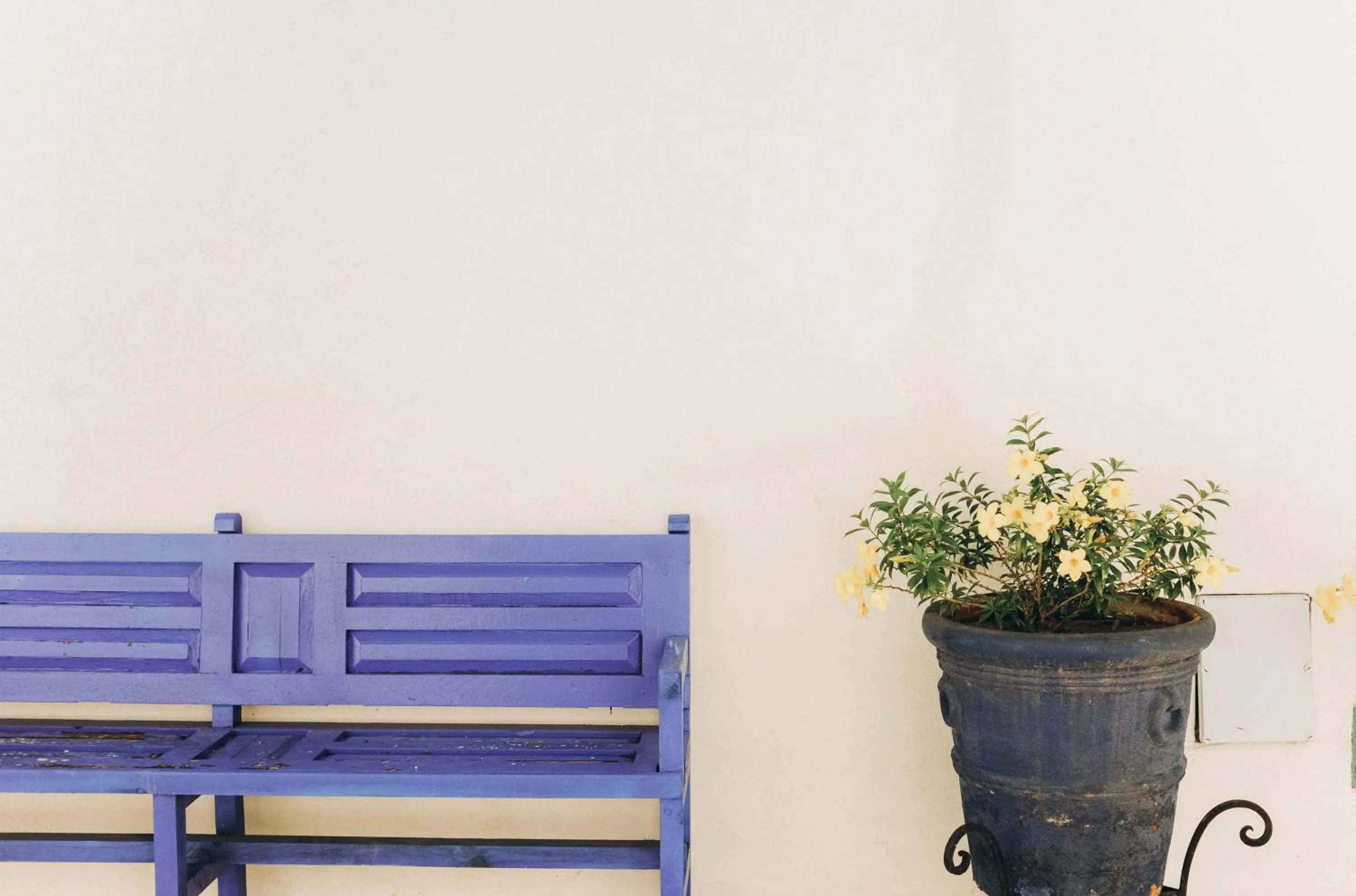 Patio in Bungalows Las Hamacas