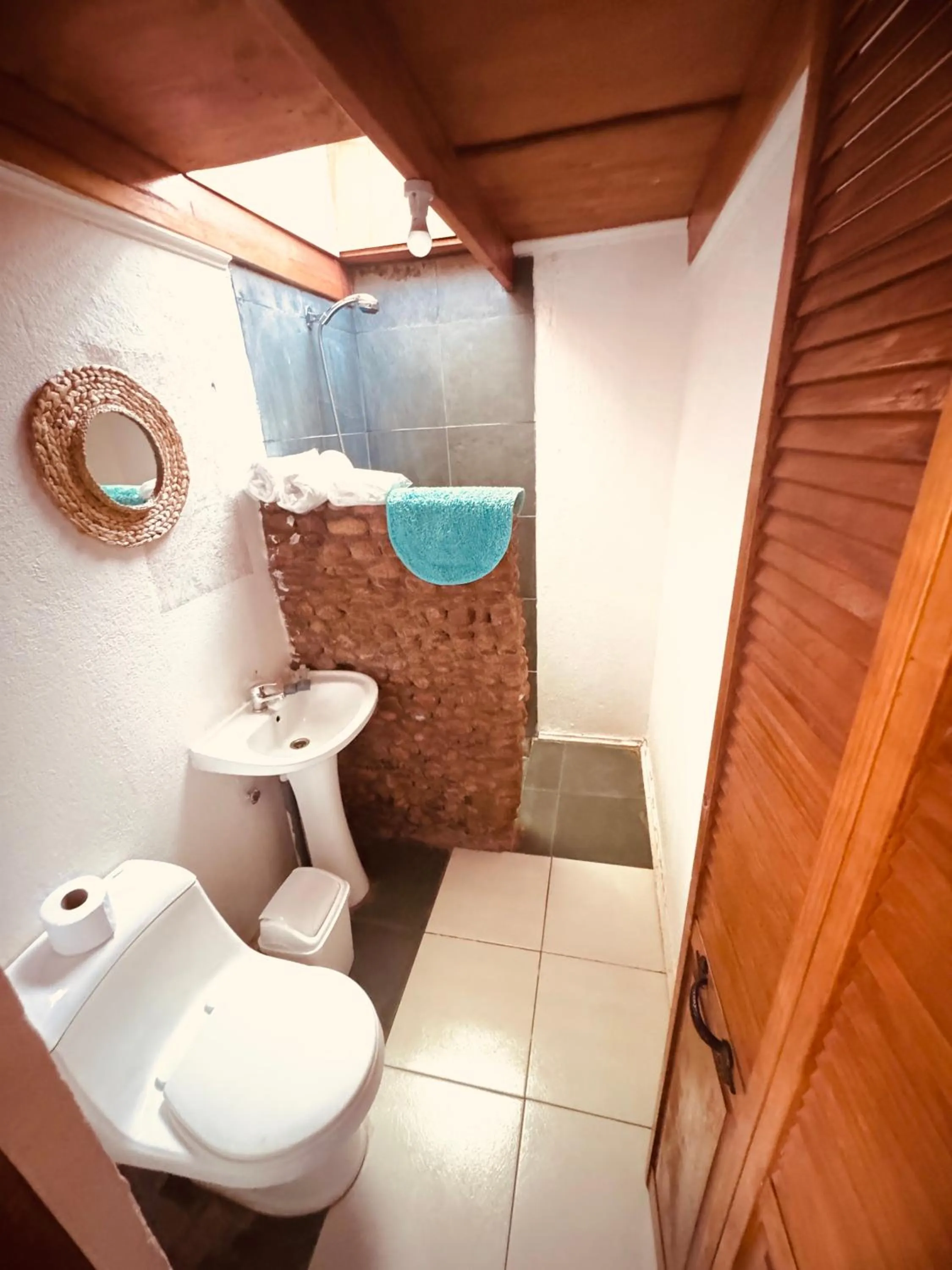 Shower in Atacama Lodge Rukazen Rústico