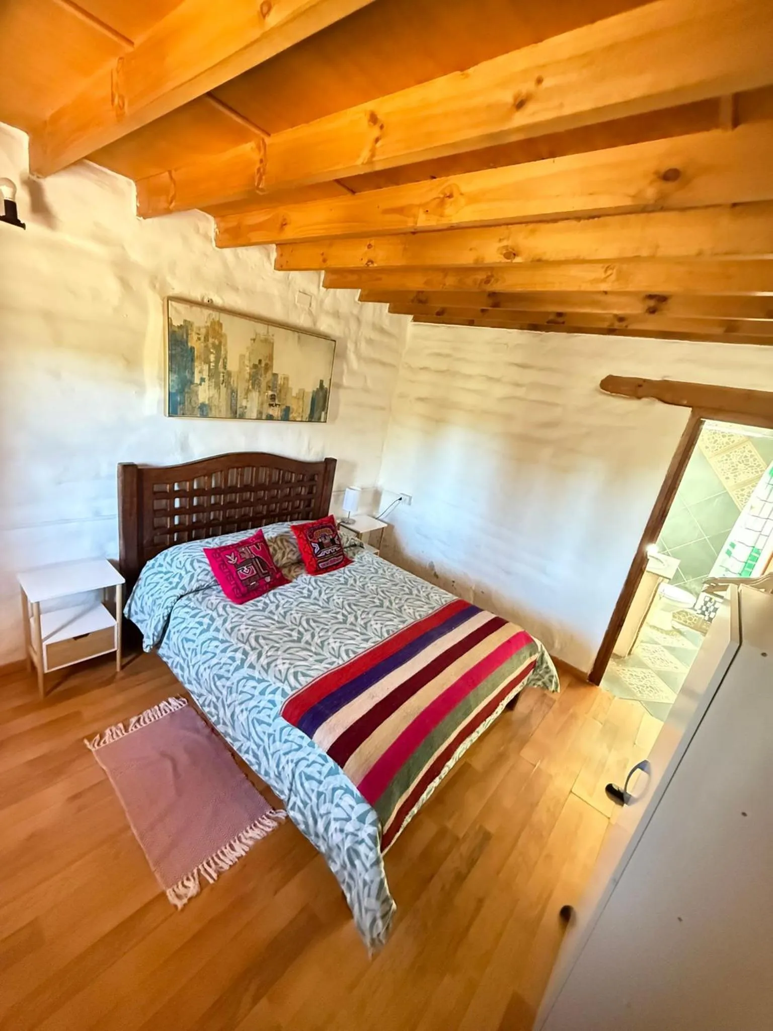 Photo of the whole room, Bed in Atacama Lodge Rukazen Rústico