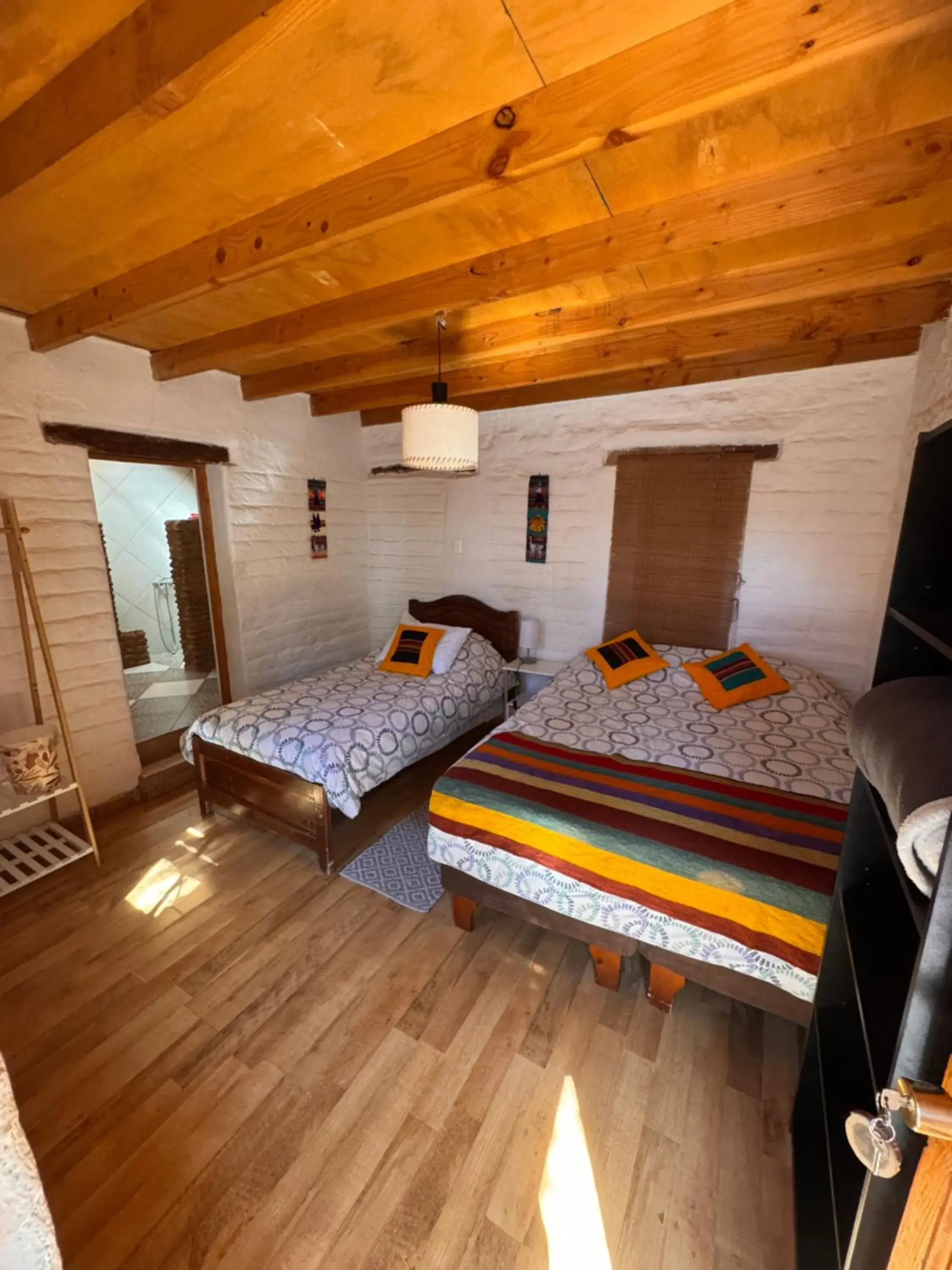 Triple Room with Private Bathroom in Atacama Lodge Rukazen Rústico Triple Room with Private Bathroom in Atacama Lodge Rukazen Rústico