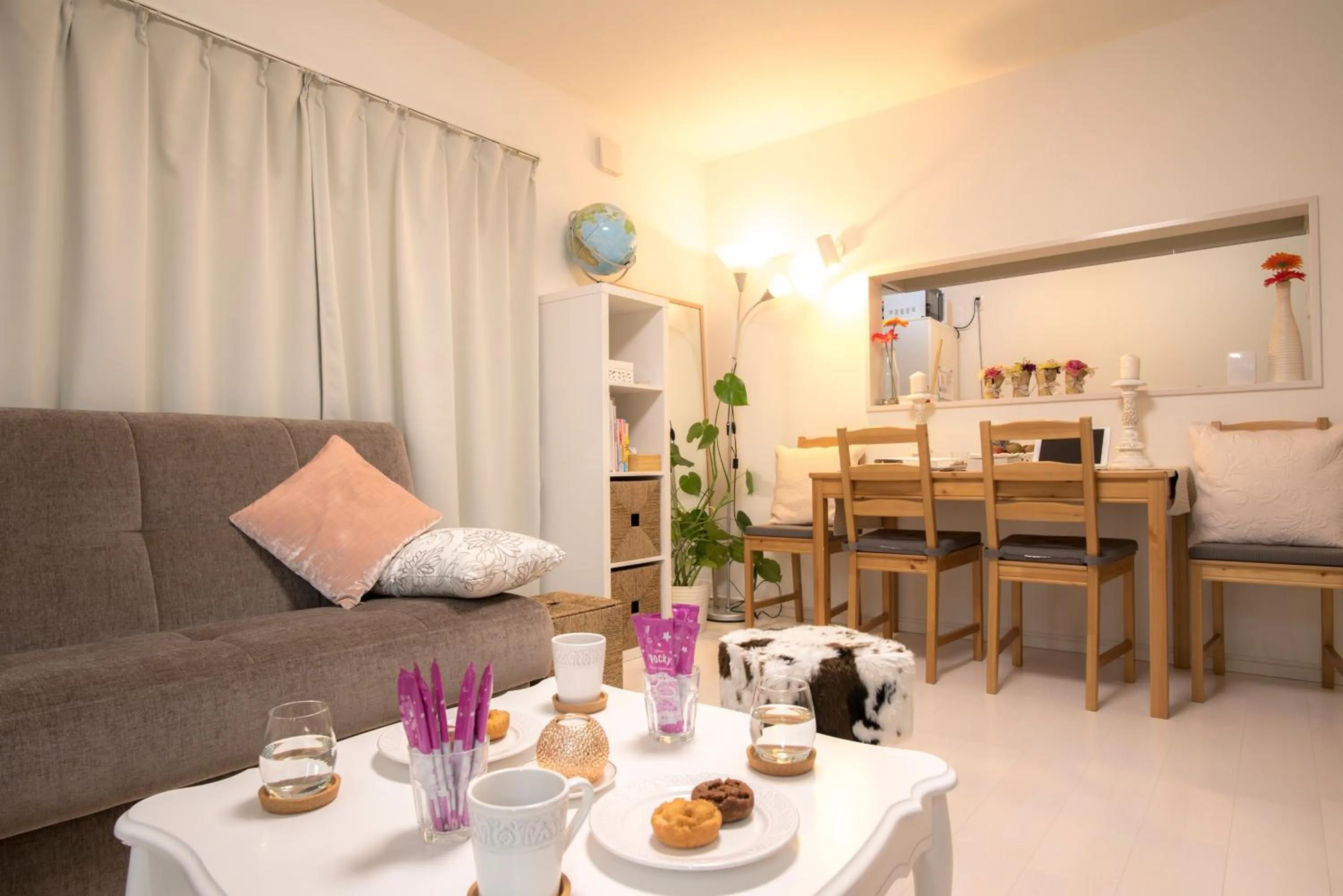 Living room in COCO Shinjuku HOTEL