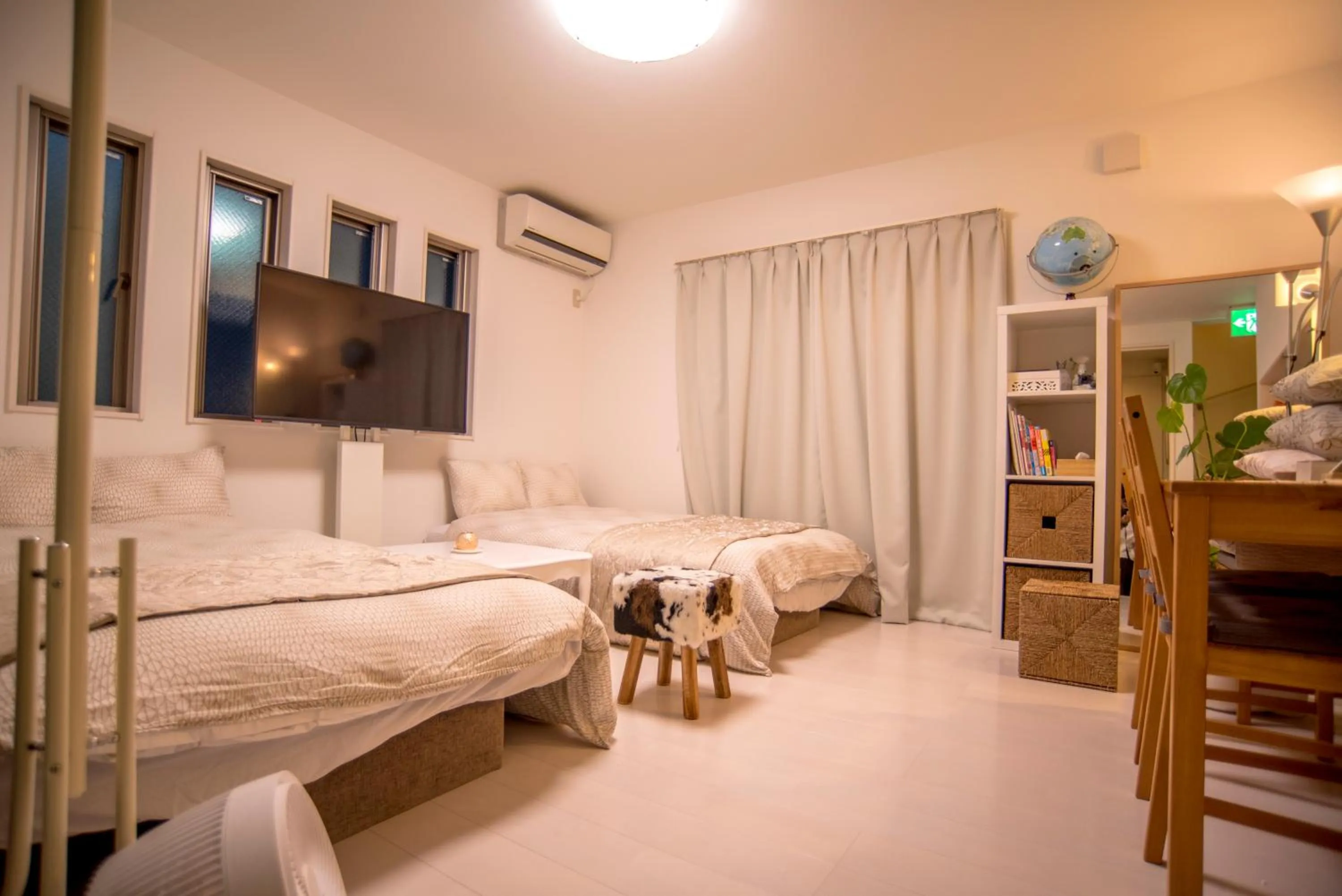 Bed in COCO Shinjuku HOTEL