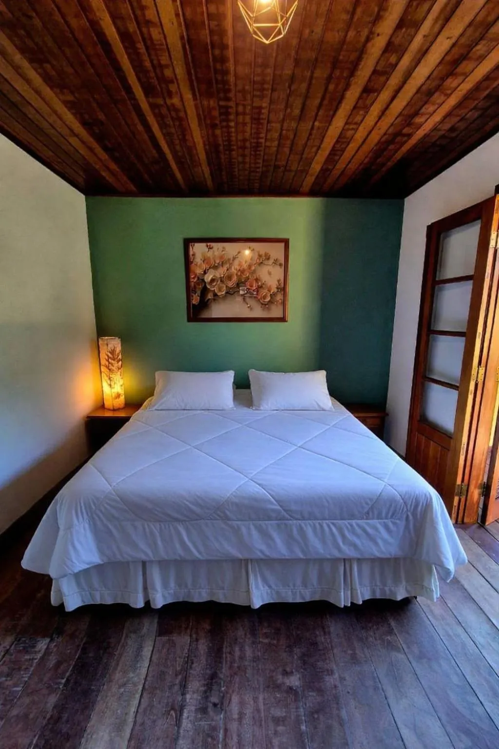 Bed in Pousada Sonho Verde