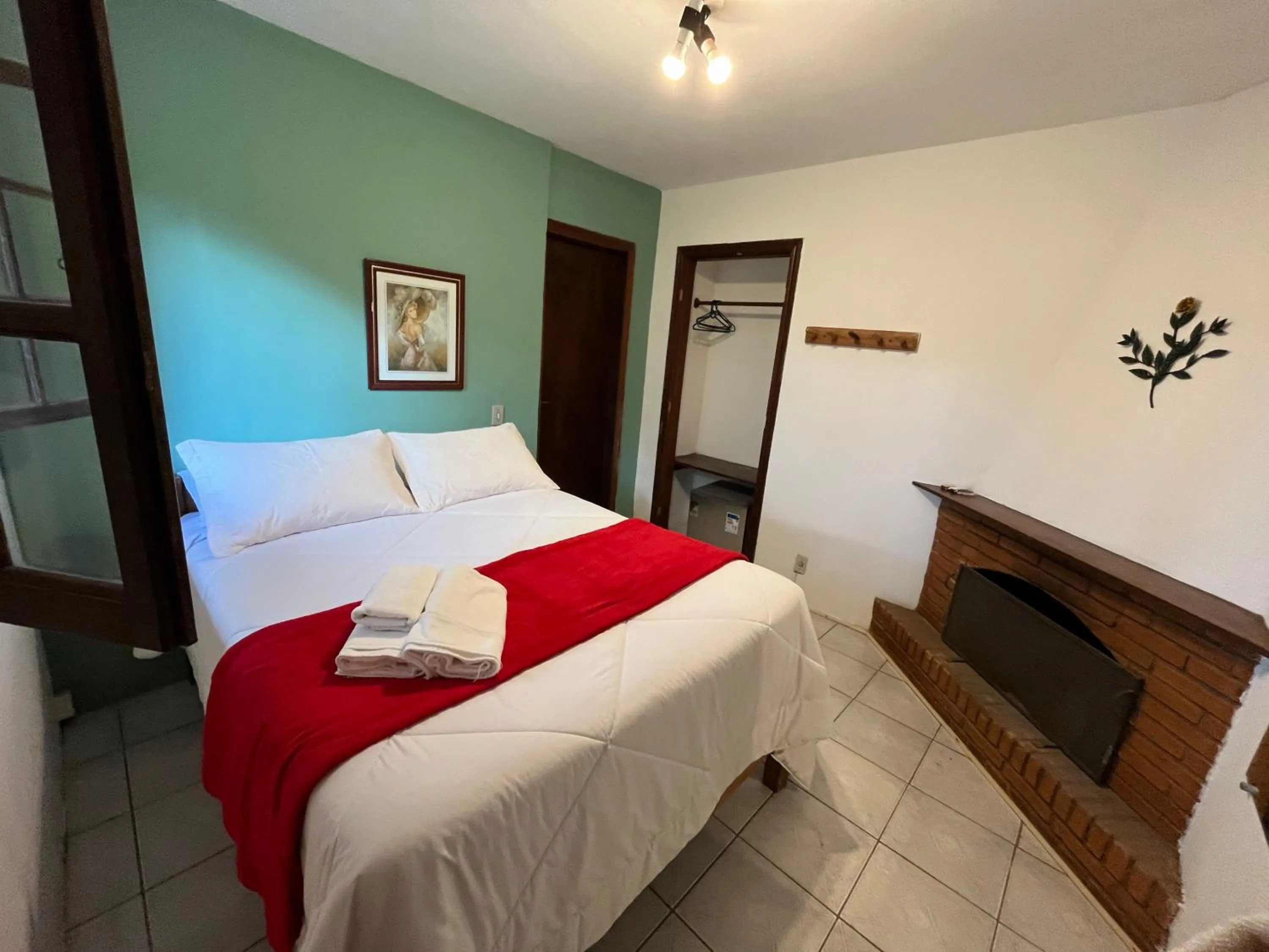 Bed in Pousada Sonho Verde