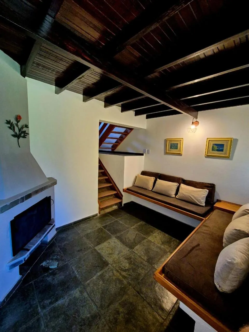 Living room in Pousada Sonho Verde
