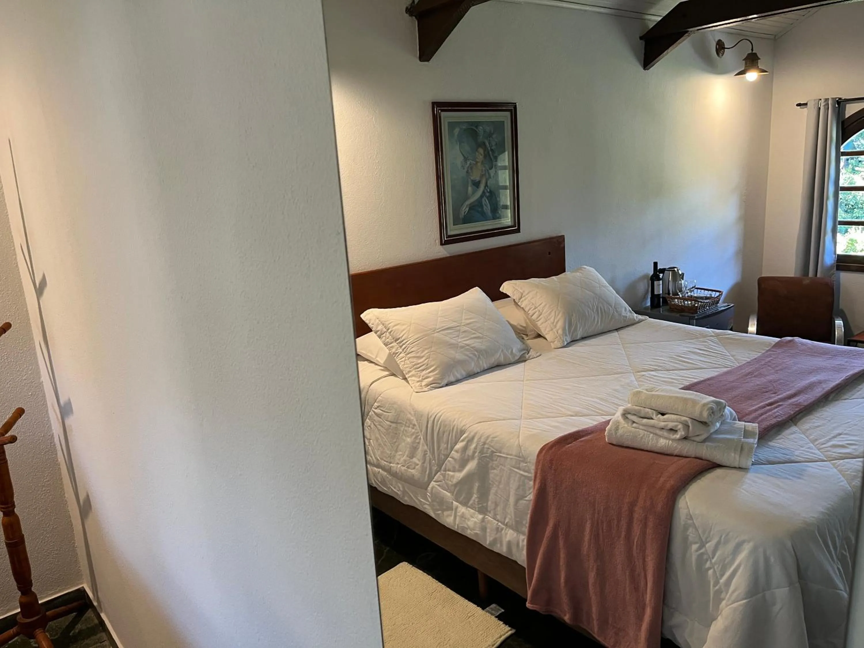 Bedroom, Bed in Pousada Sonho Verde