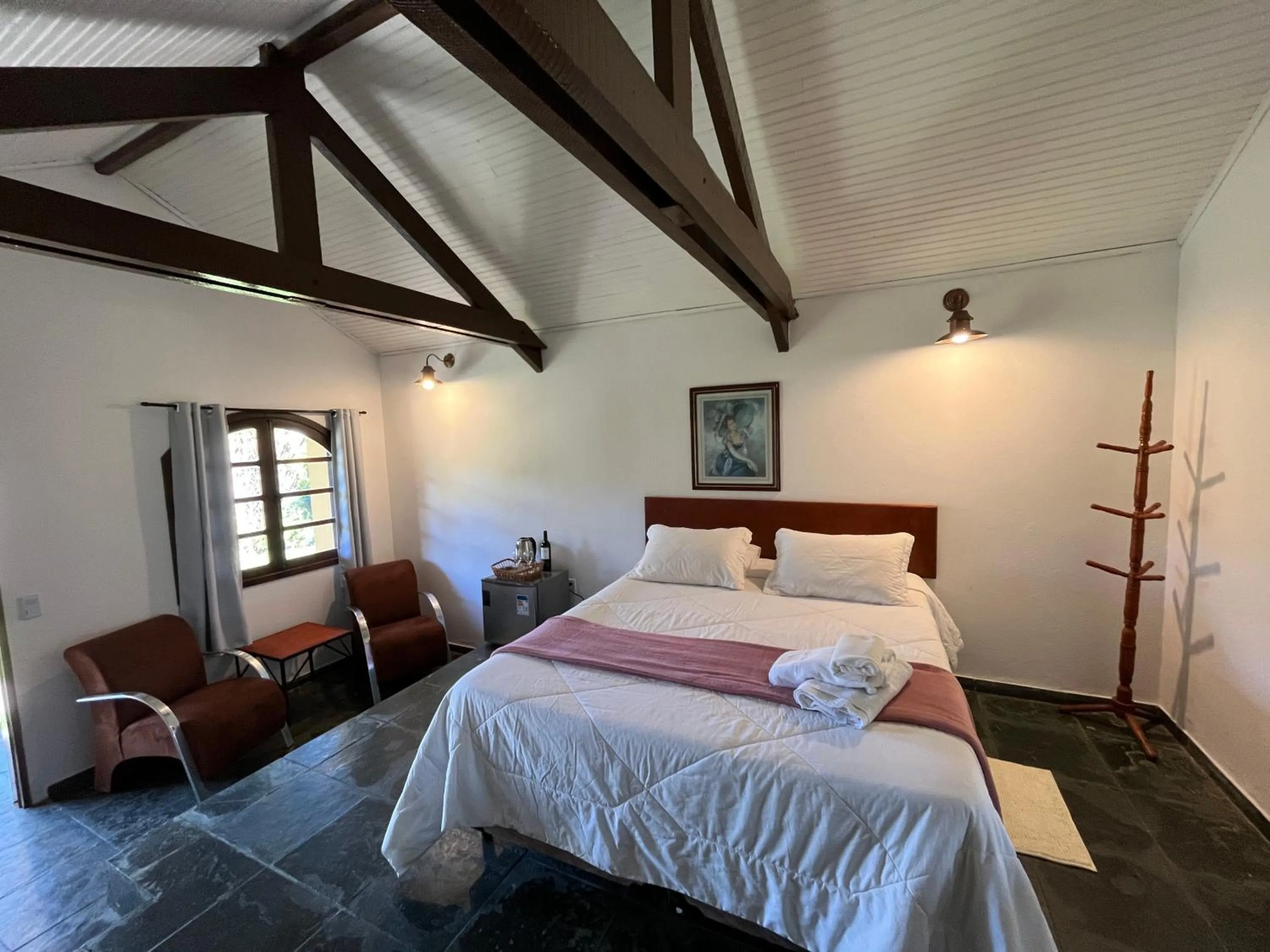 Bedroom, Bed in Pousada Sonho Verde