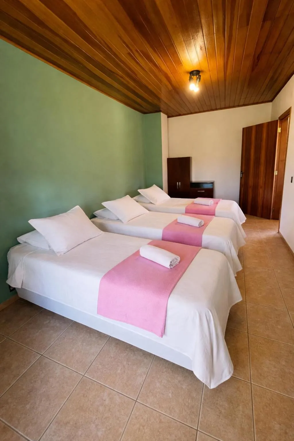 Bed in Pousada Sonho Verde