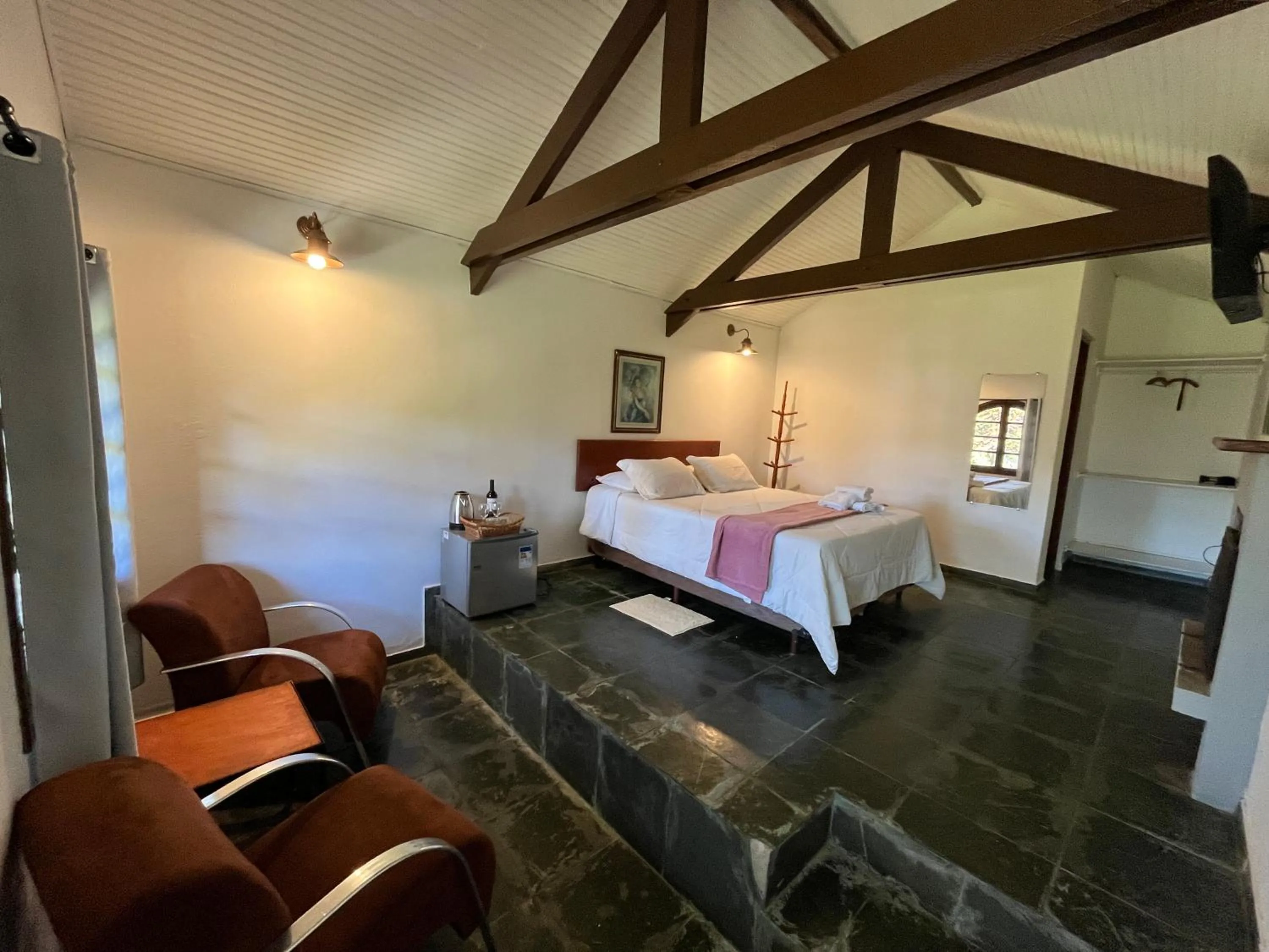 TV and multimedia, Bed in Pousada Sonho Verde