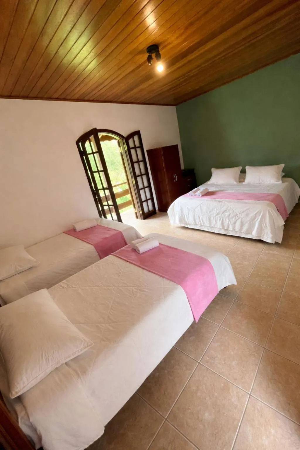 Bed in Pousada Sonho Verde