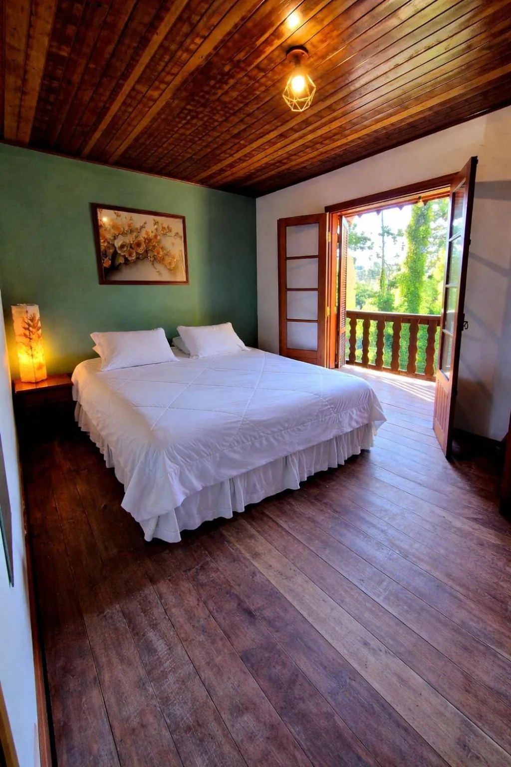 Bed in Pousada Sonho Verde