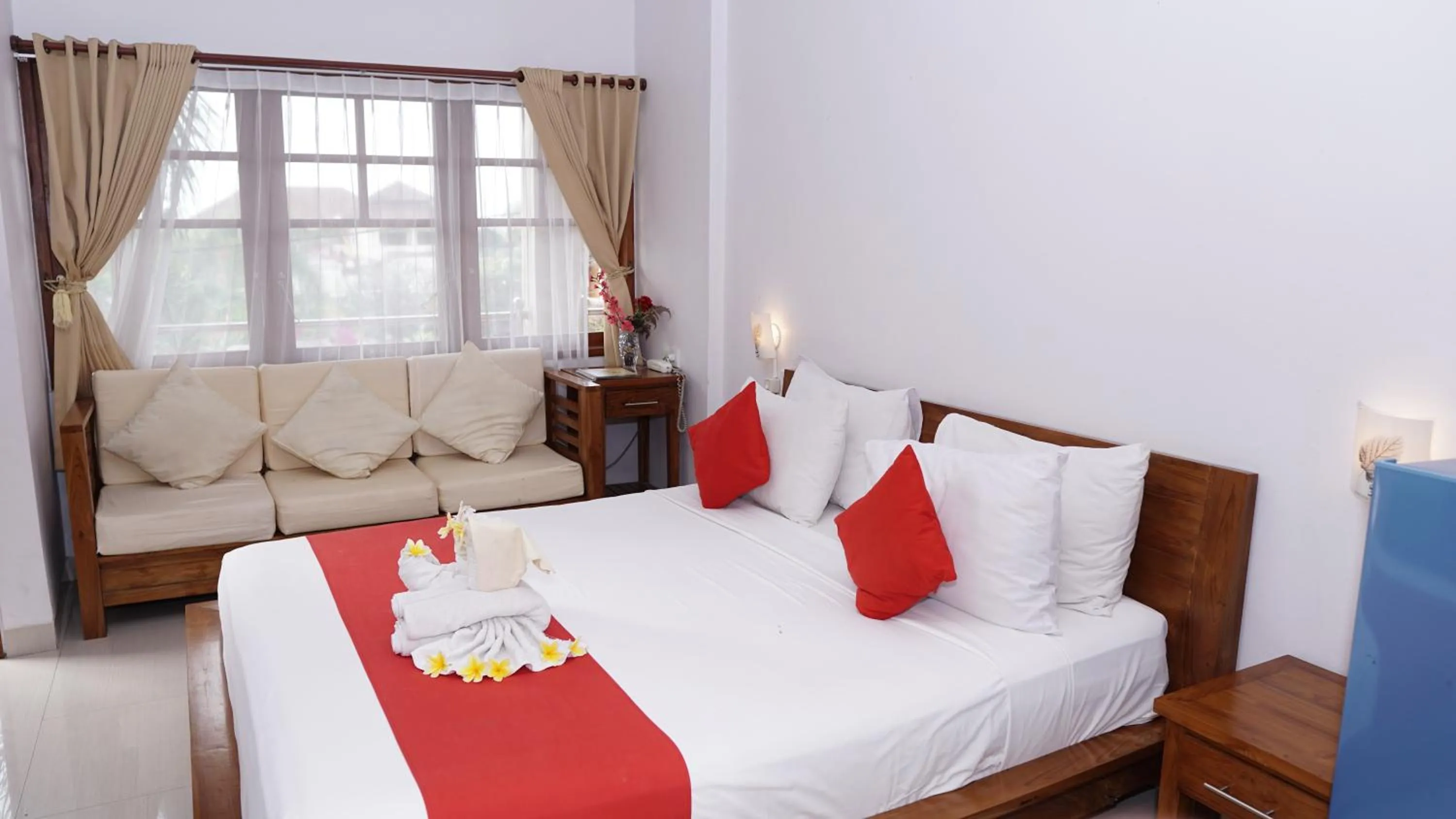 Bed in Grand Raka Homestay