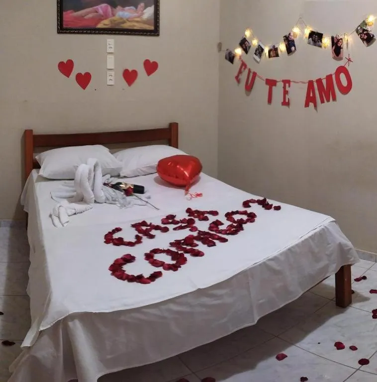 Bed in Pousada Lampião e Maria Bonita