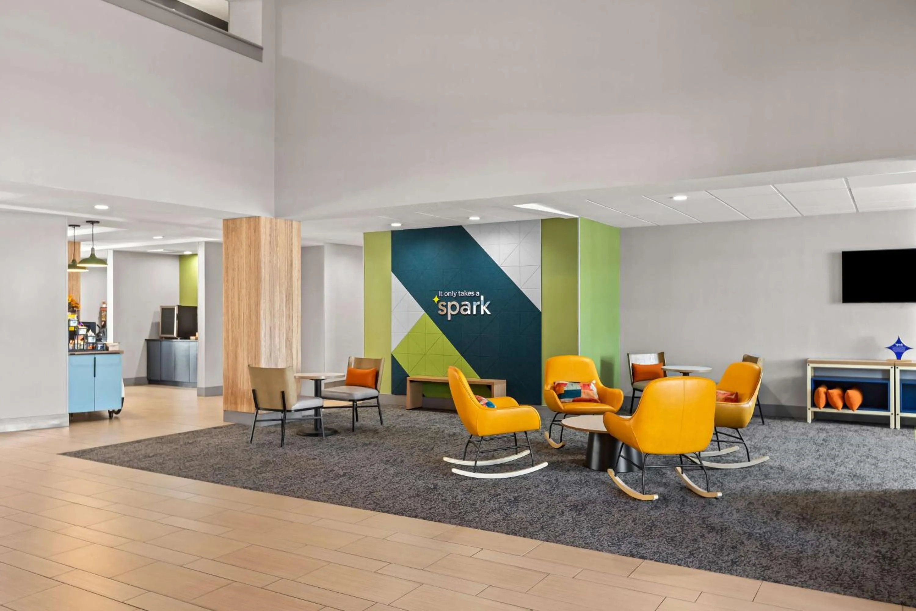 Lobby or reception in Spark by Hilton Port Wentworth Savannah