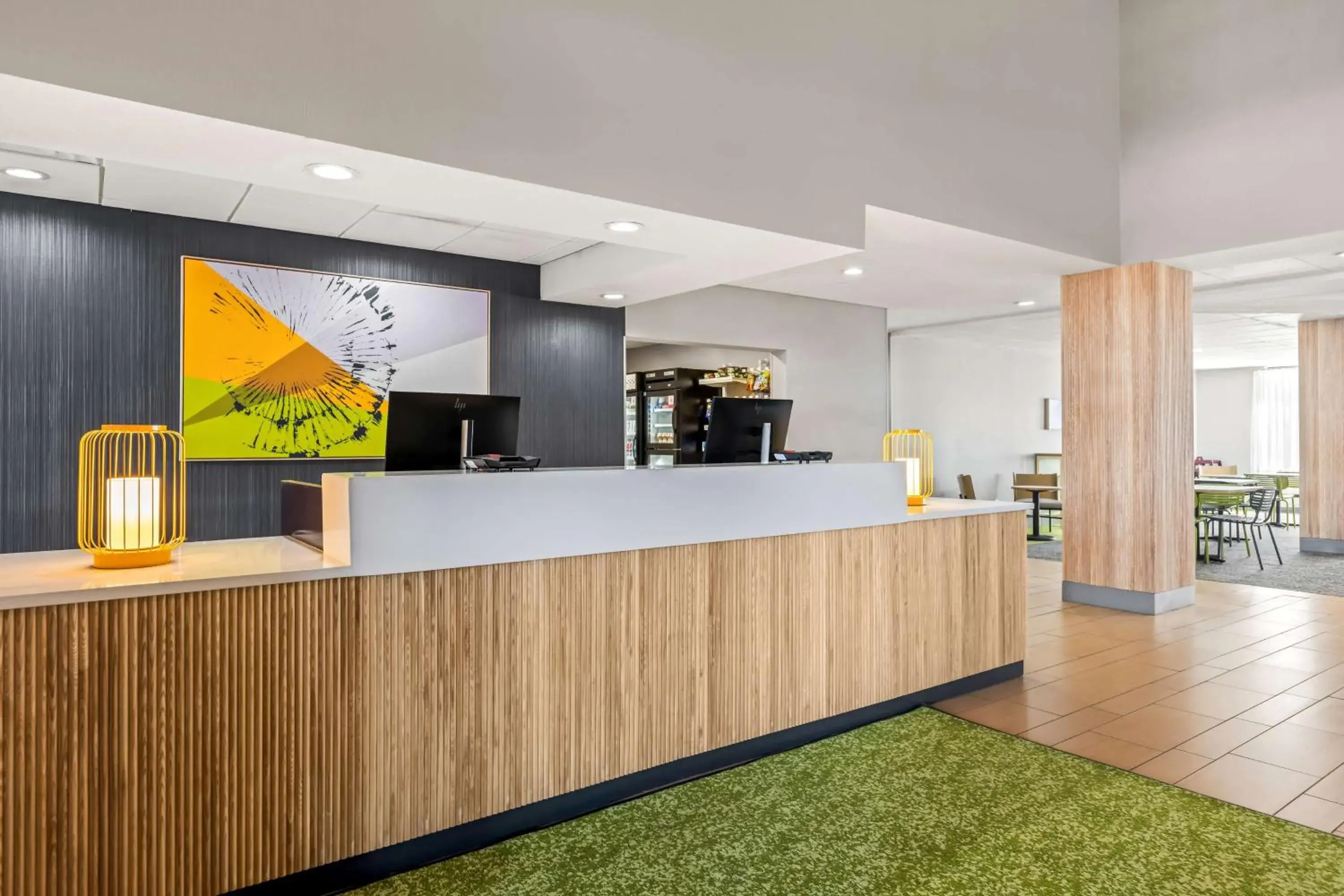 Lobby or reception in Spark by Hilton Port Wentworth Savannah Lobby or reception in Spark by Hilton Port Wentworth Savannah