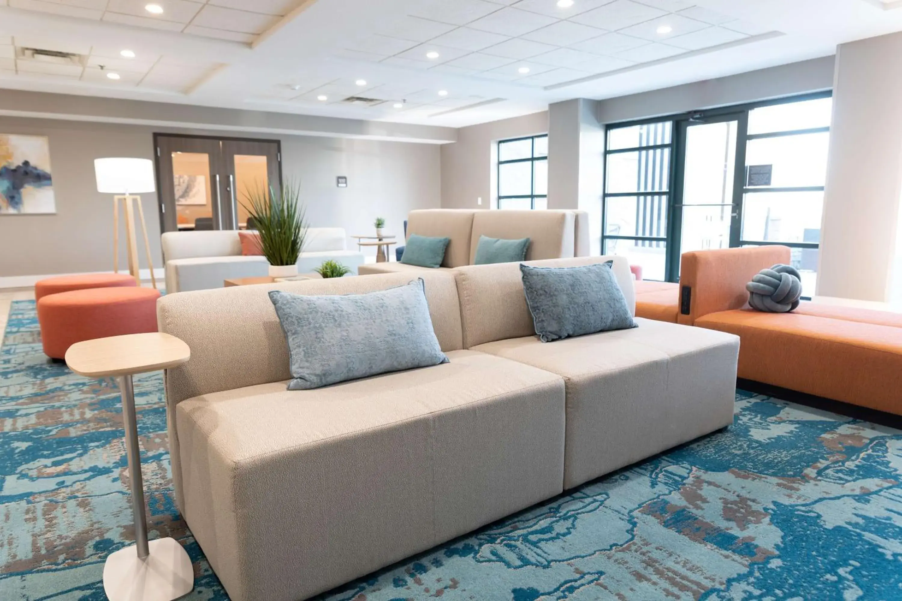 Lobby or reception in Hilton Garden Inn Des Moines Airport Lobby or reception in Hilton Garden Inn Des Moines Airport