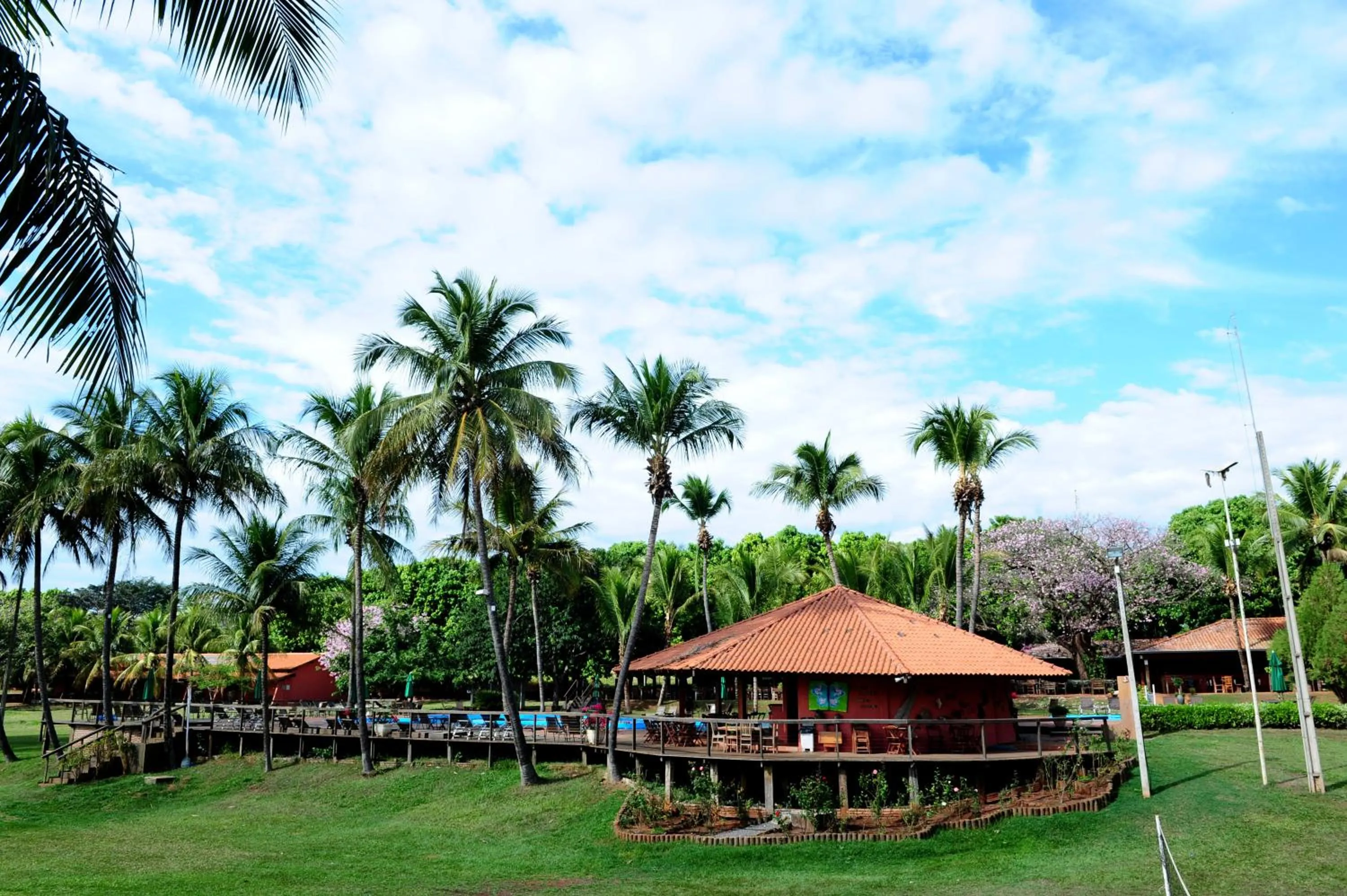 Pool view in Eco Resort Foz do Marinheiro