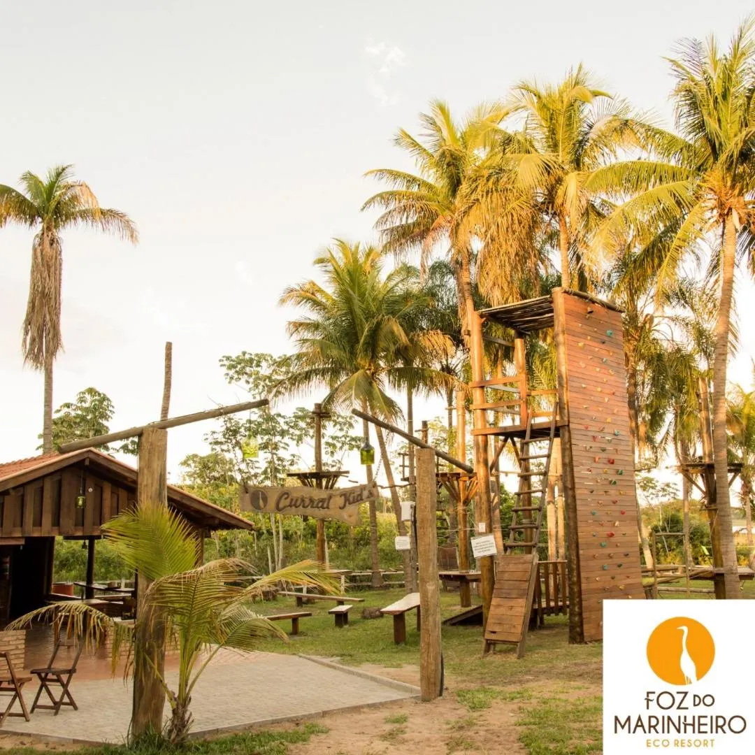 Children play ground in Eco Resort Foz do Marinheiro