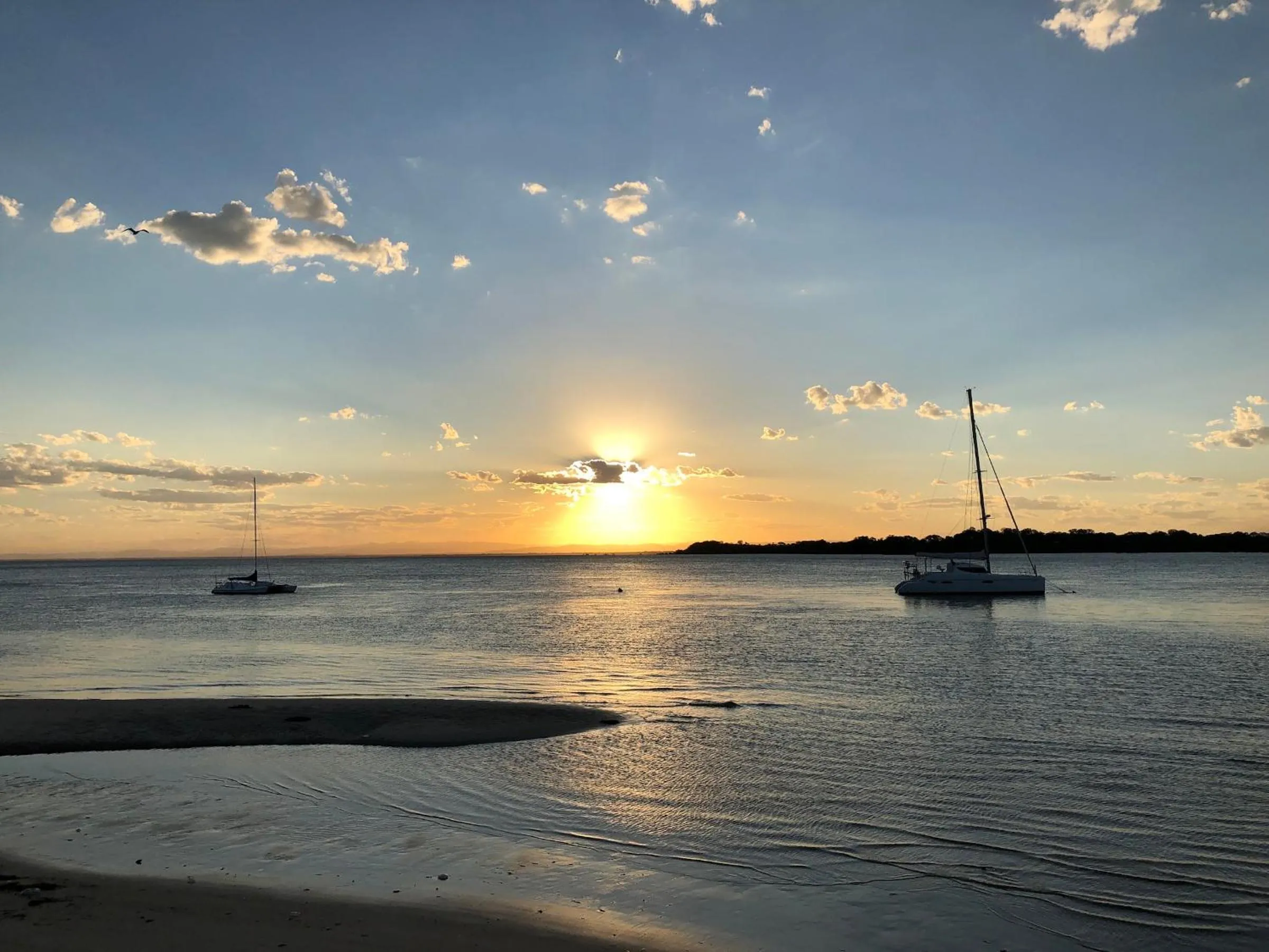 Sunset in Bribie Island Hotel