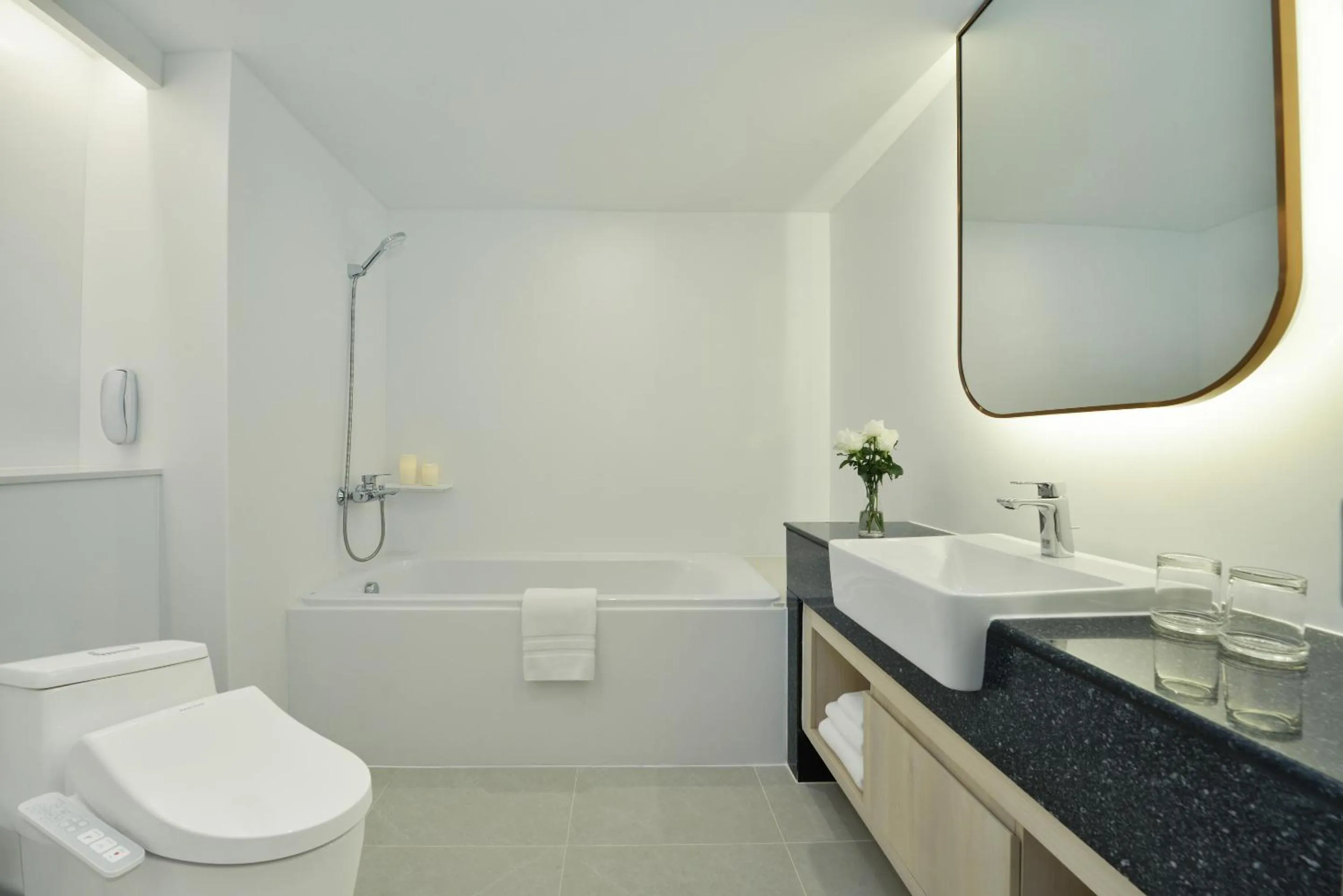 Bathroom in Centre Point Plus Hotel Pratunam