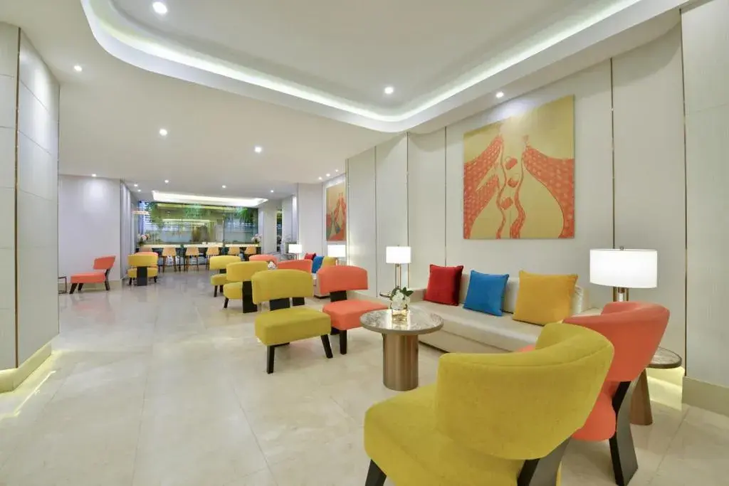 Lobby or reception in Centre Point Plus Hotel Pratunam Lobby or reception in Centre Point Plus Hotel Pratunam