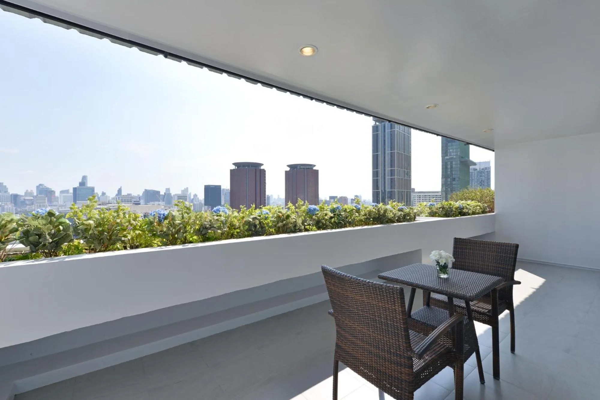 Balcony/Terrace in Centre Point Plus Hotel Pratunam