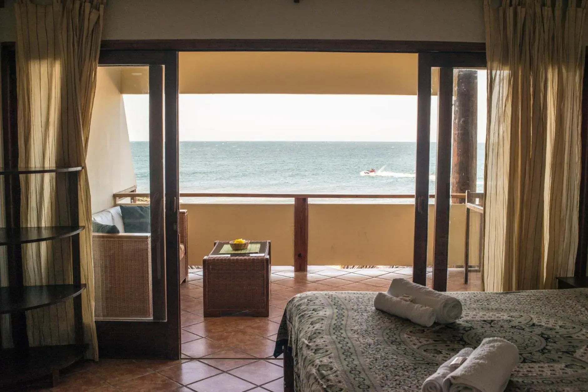 Deluxe Double Room with Sea View in Don Giovanni Mancora Deluxe Double Room with Sea View in Don Giovanni Mancora