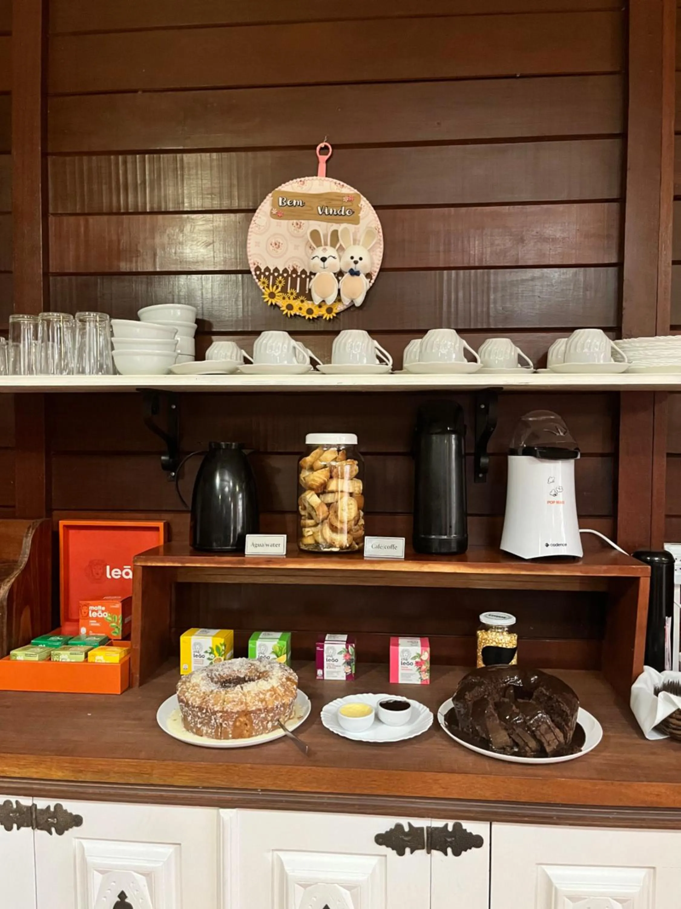 Coffee/tea facilities in Pousada do Vento
