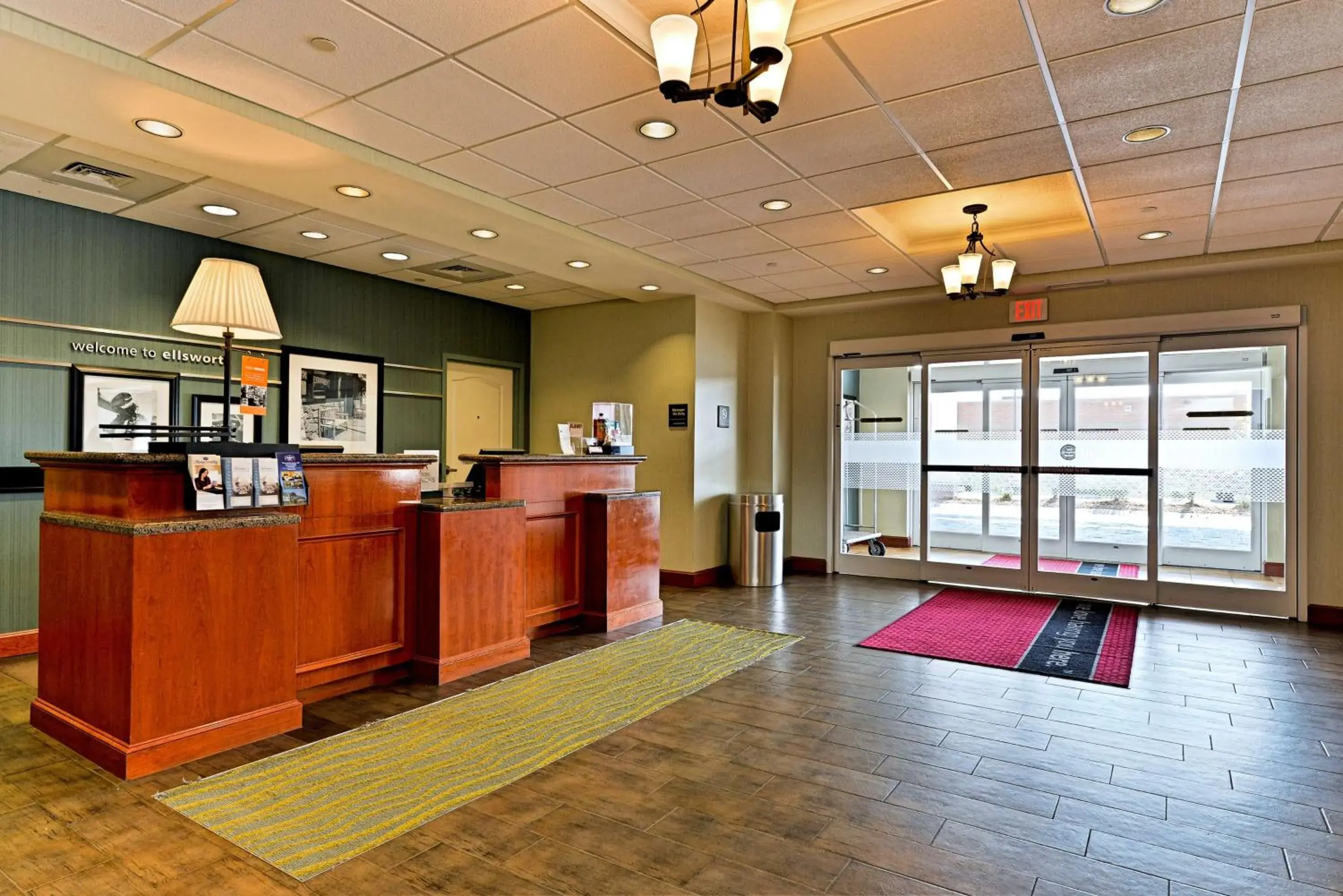 Lobby or reception in Hampton Inn Ellsworth Lobby or reception in Hampton Inn Ellsworth