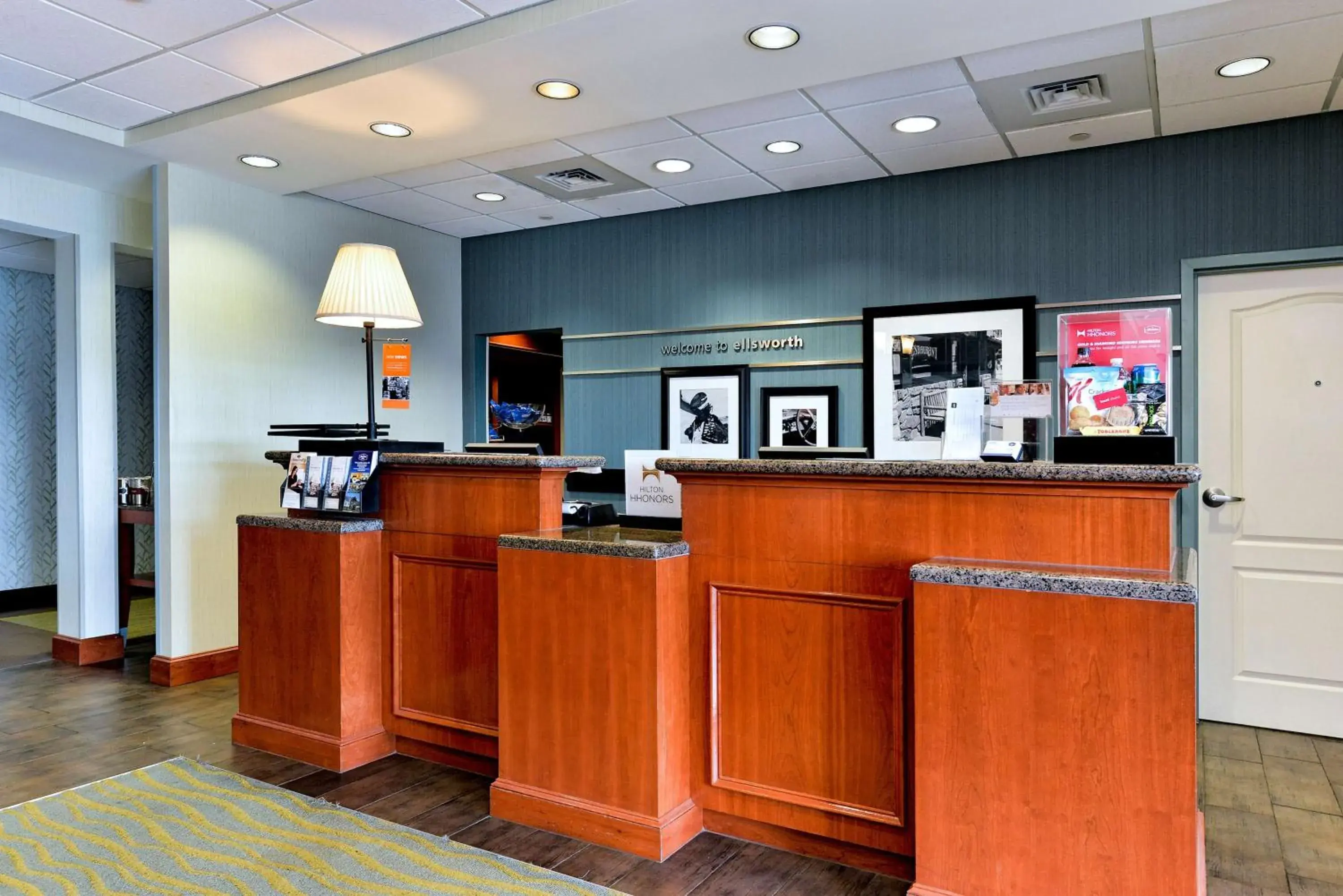 Lobby or reception in Hampton Inn Ellsworth Lobby or reception in Hampton Inn Ellsworth