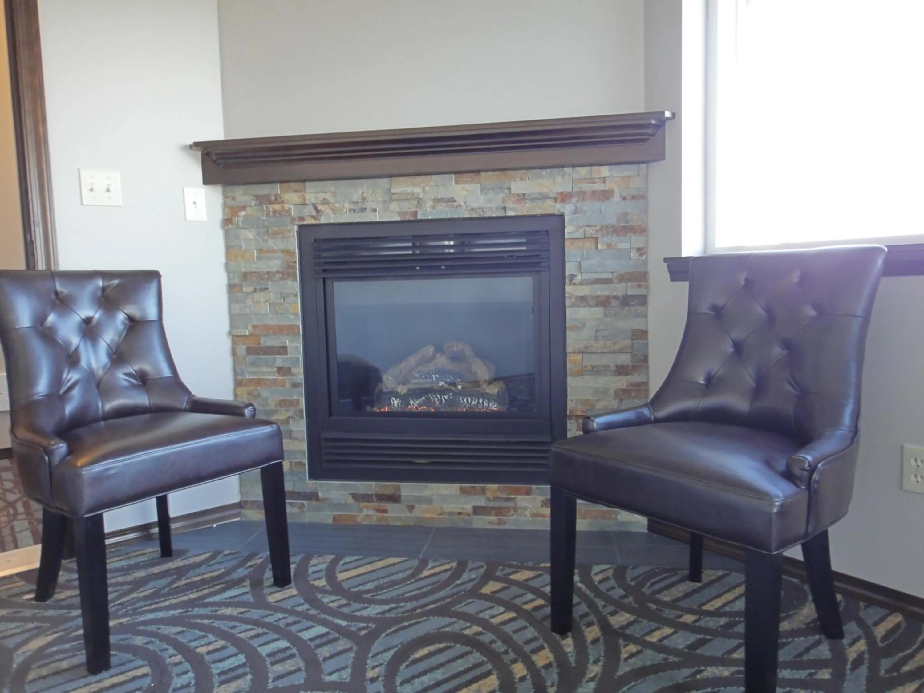 Decorative detail in Sunrise Inn