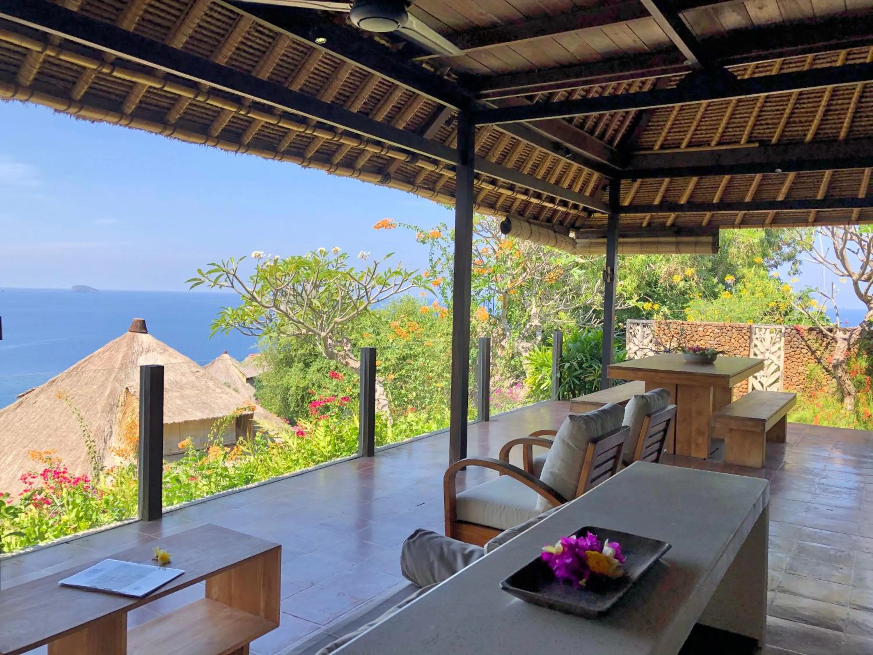 Living room in Bloo Lagoon Eco Village