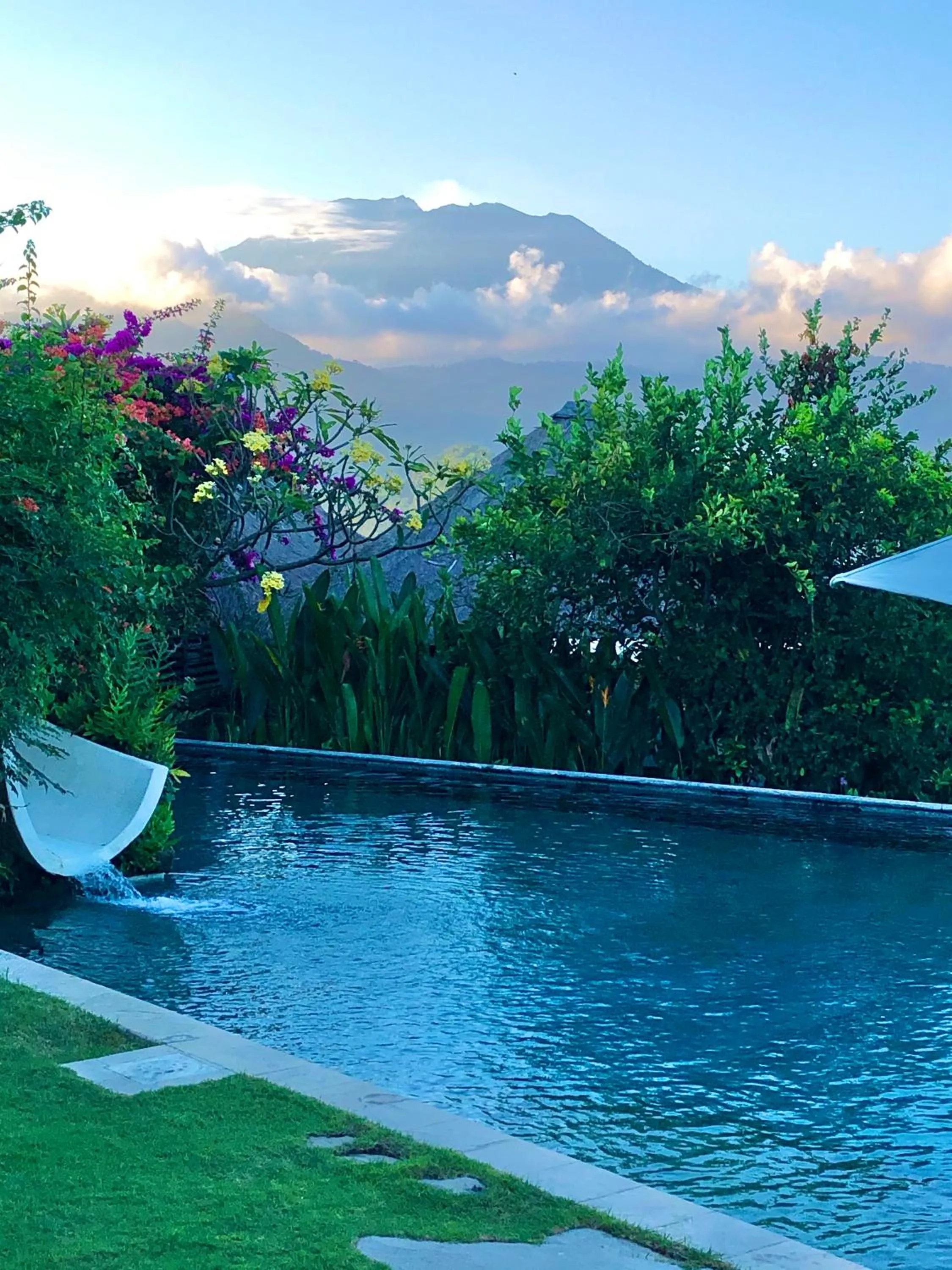 Swimming pool in Bloo Lagoon Eco Village