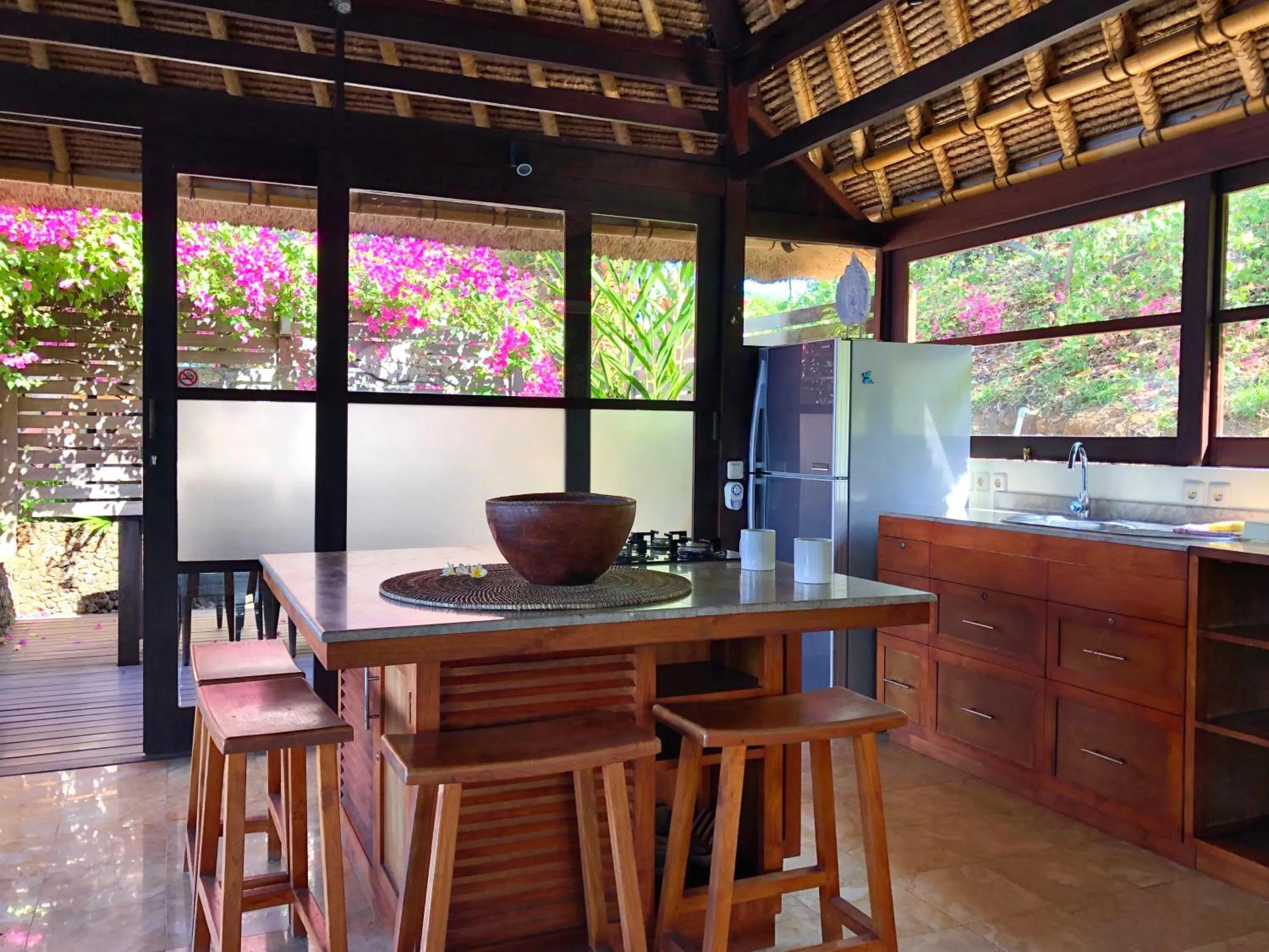 Kitchen or kitchenette in Bloo Lagoon Eco Village