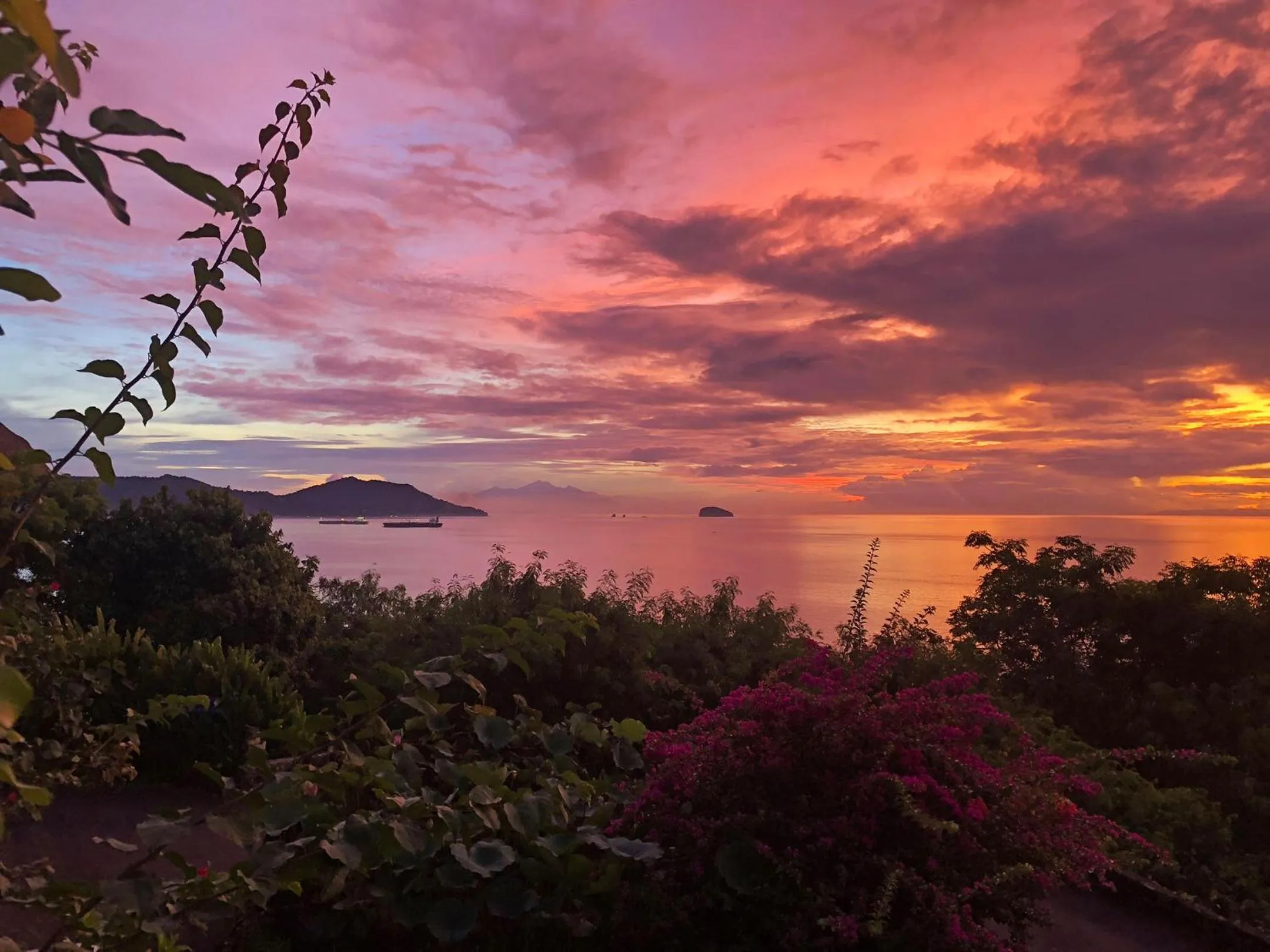 Mountain view in Bloo Lagoon Eco Village